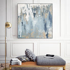 Blue Illusion Square III by Patricia Pinto on GIANT ART - abstract 