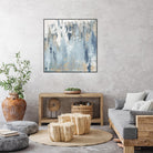 Blue Illusion Square III by Patricia Pinto on GIANT ART - abstract 