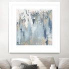 Blue Illusion Square III by Patricia Pinto on GIANT ART - abstract 