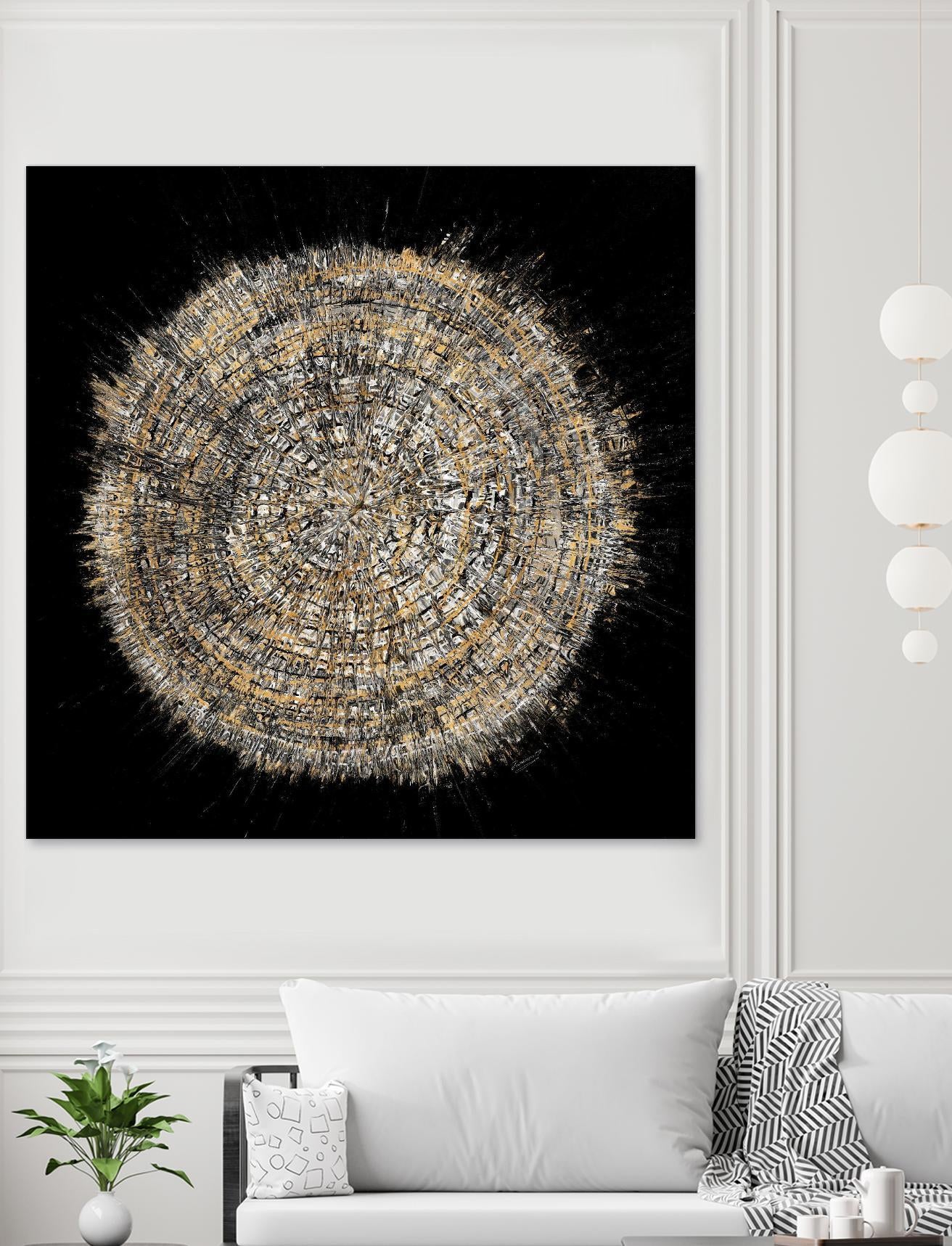 Mysterious Tree Rings by Roberto Gonzalez on GIANT ART - decorative 