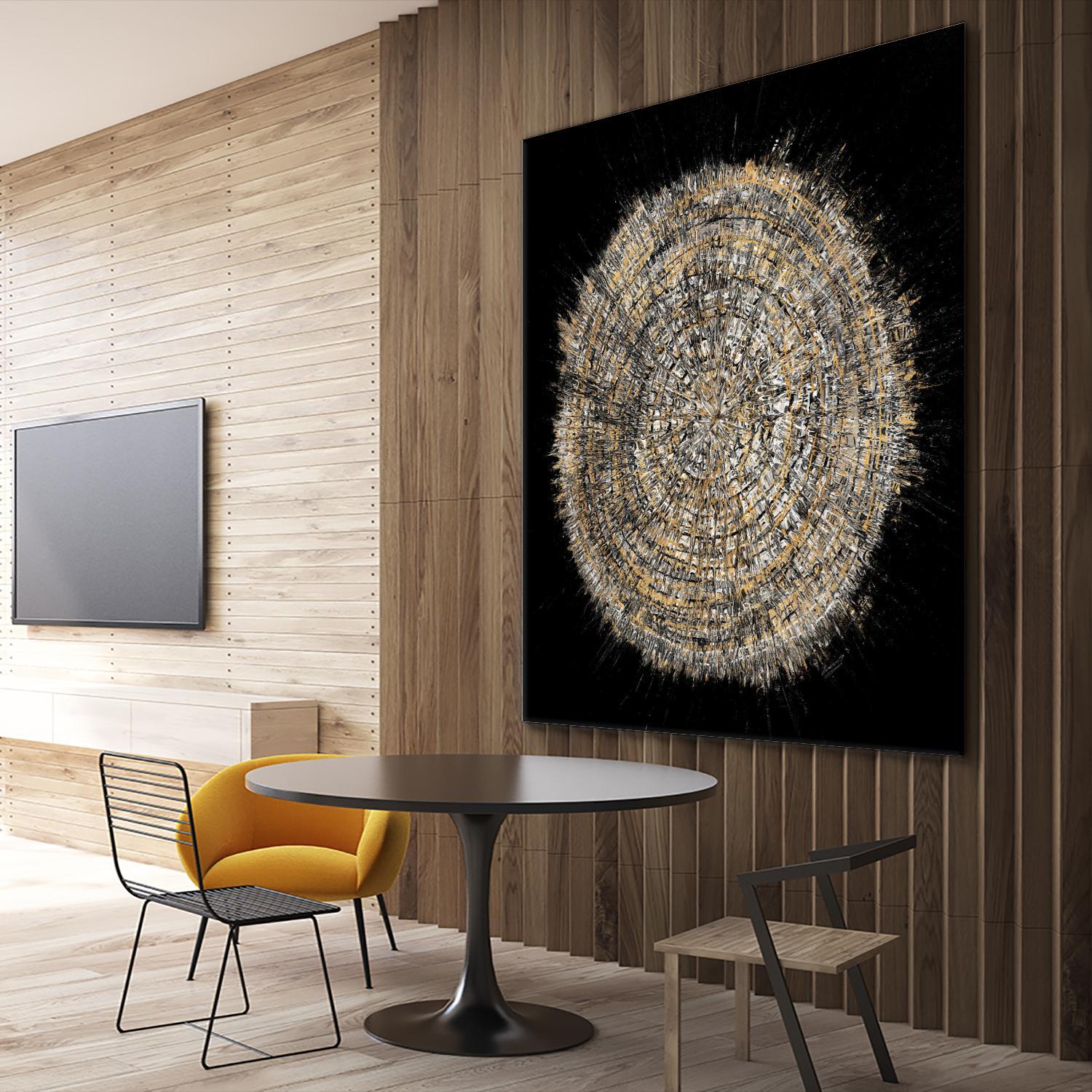 Mysterious Tree Rings by Roberto Gonzalez on GIANT ART - decorative 