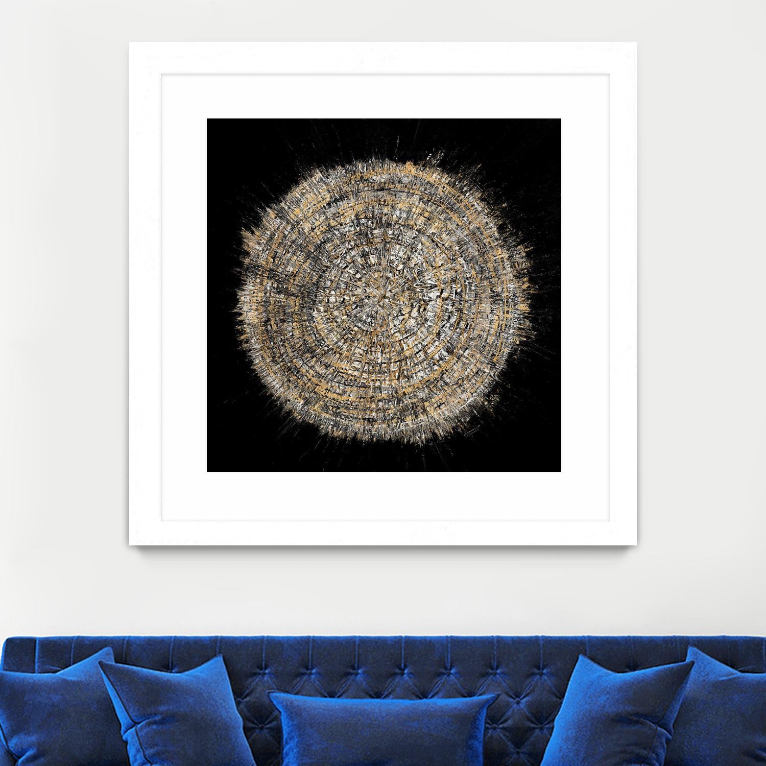 Mysterious Tree Rings by Roberto Gonzalez on GIANT ART - decorative 