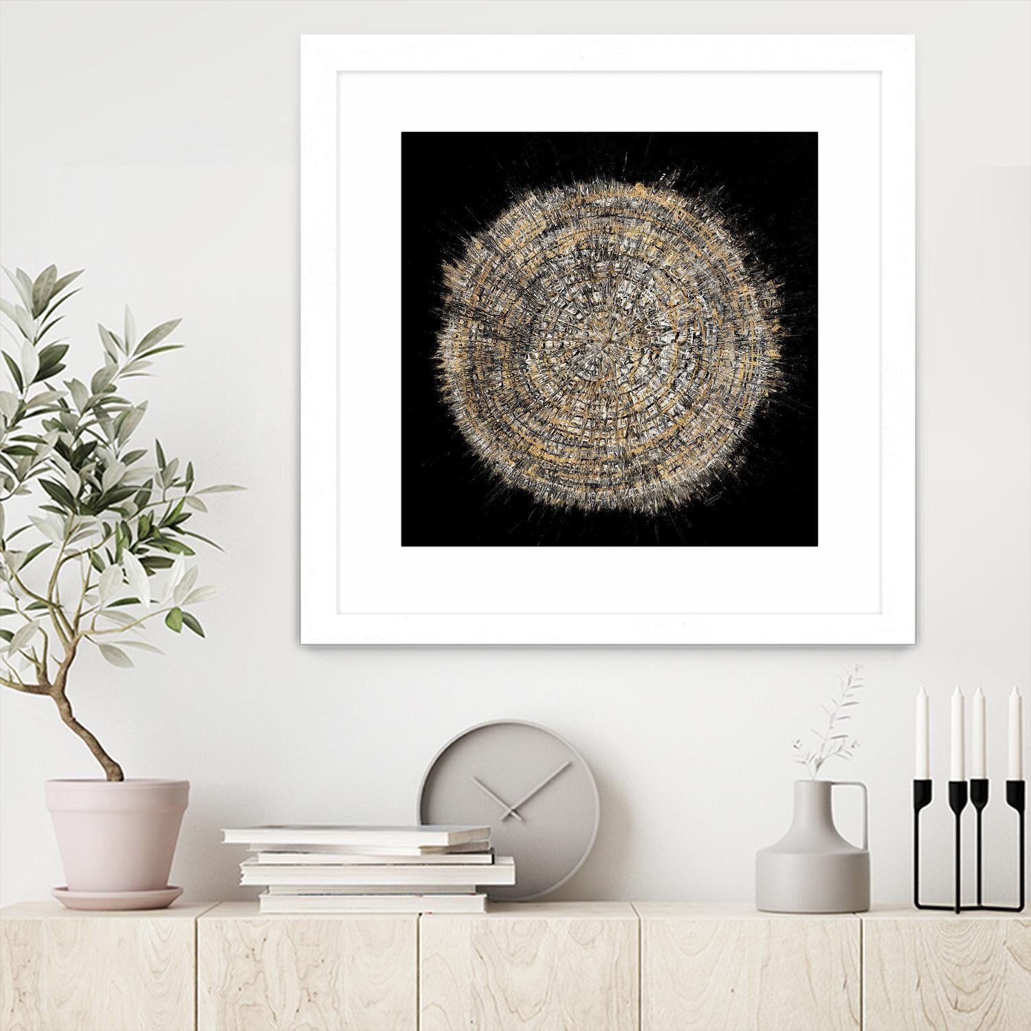 Mysterious Tree Rings by Roberto Gonzalez on GIANT ART - decorative 