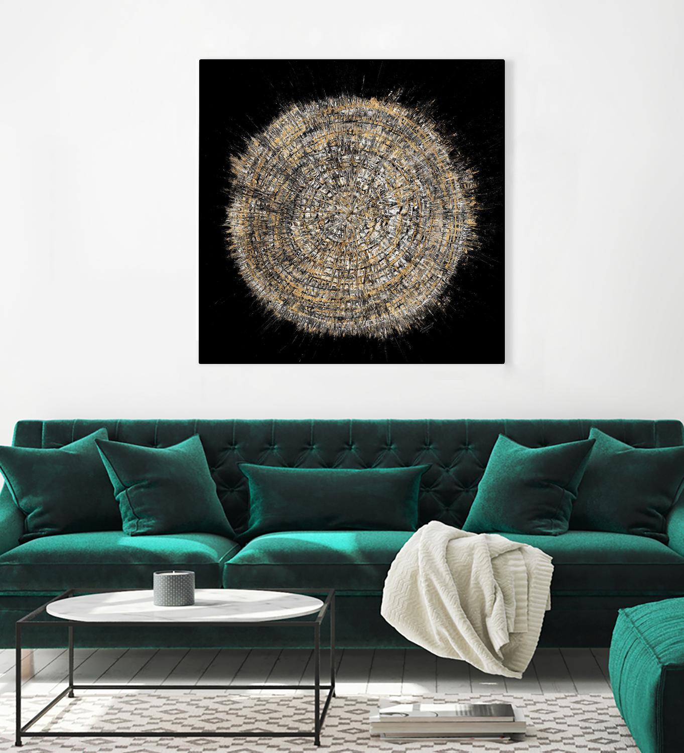 Mysterious Tree Rings by Roberto Gonzalez on GIANT ART - decorative 