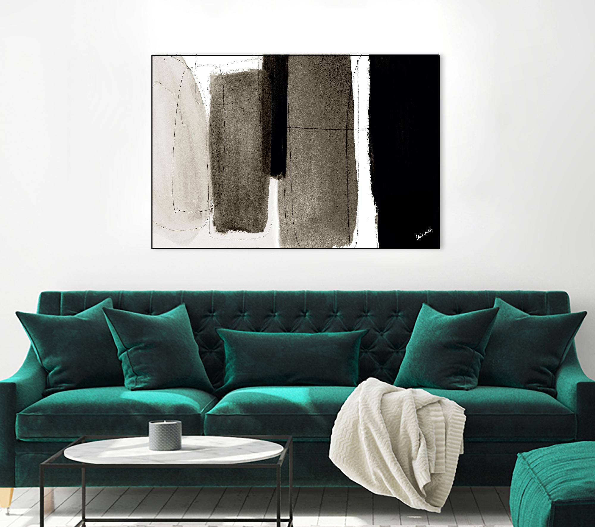 Dark Veil Abstract by Lanie Loreth on GIANT ART - abstract 