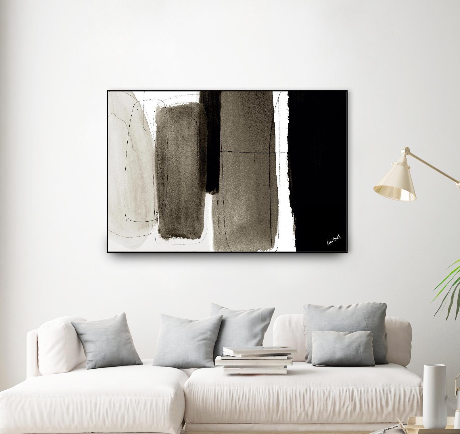 Dark Veil Abstract by Lanie Loreth on GIANT ART - abstract 
