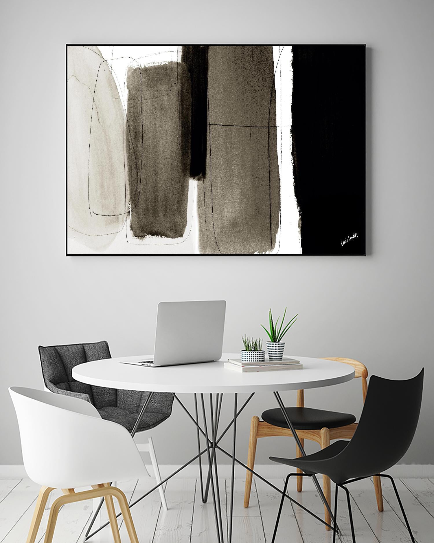 Dark Veil Abstract by Lanie Loreth on GIANT ART - abstract 