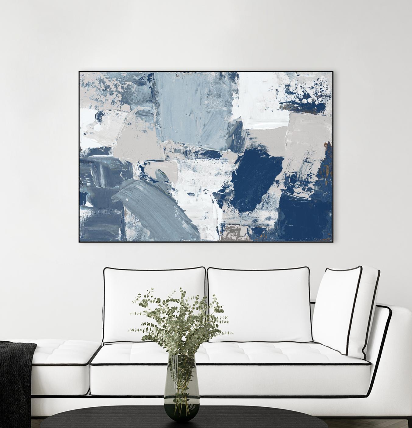 Blue Combo by Lanie Loreth on GIANT ART - abstract 
