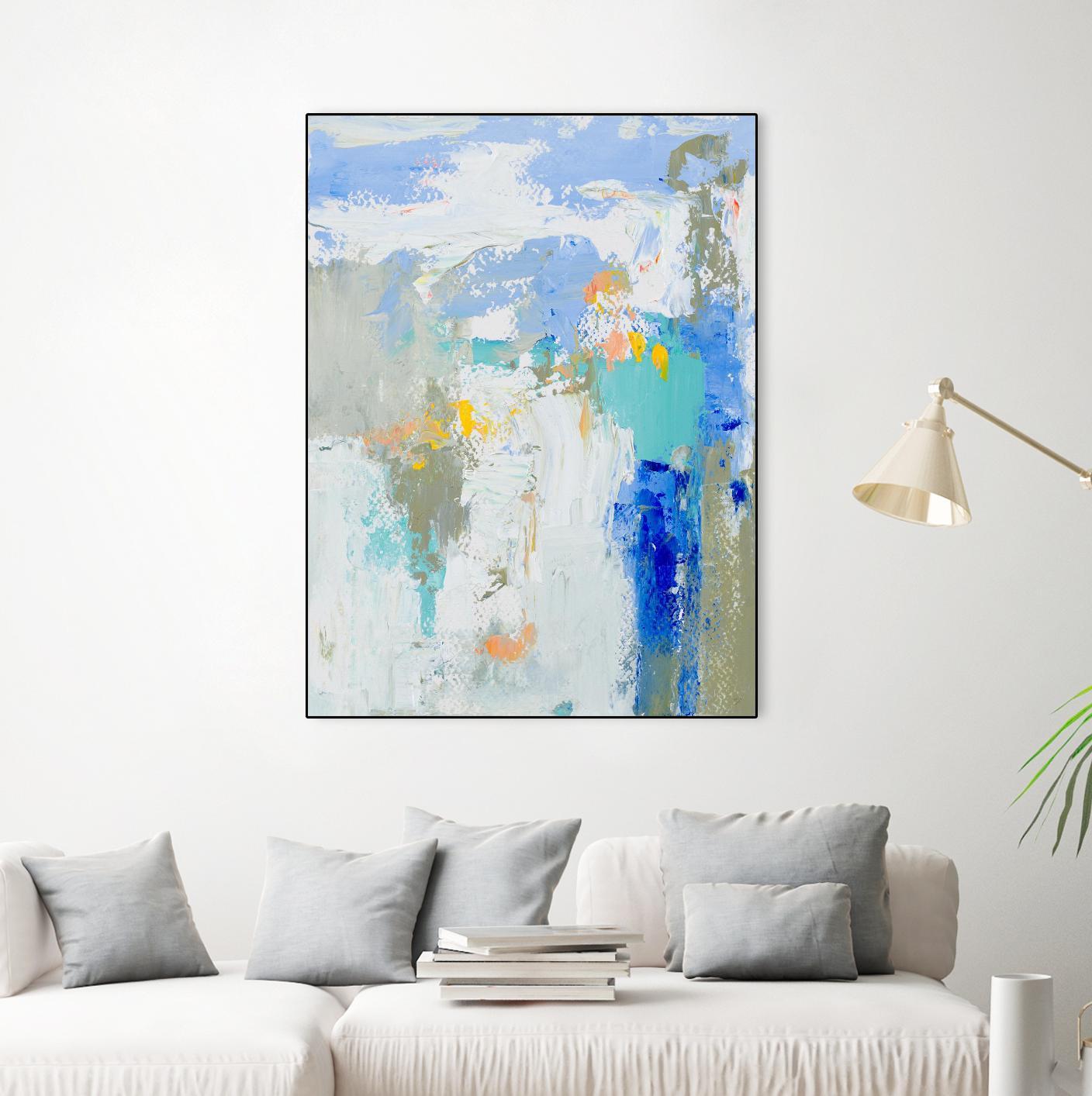Beachside I by Lanie Loreth on GIANT ART - abstract 