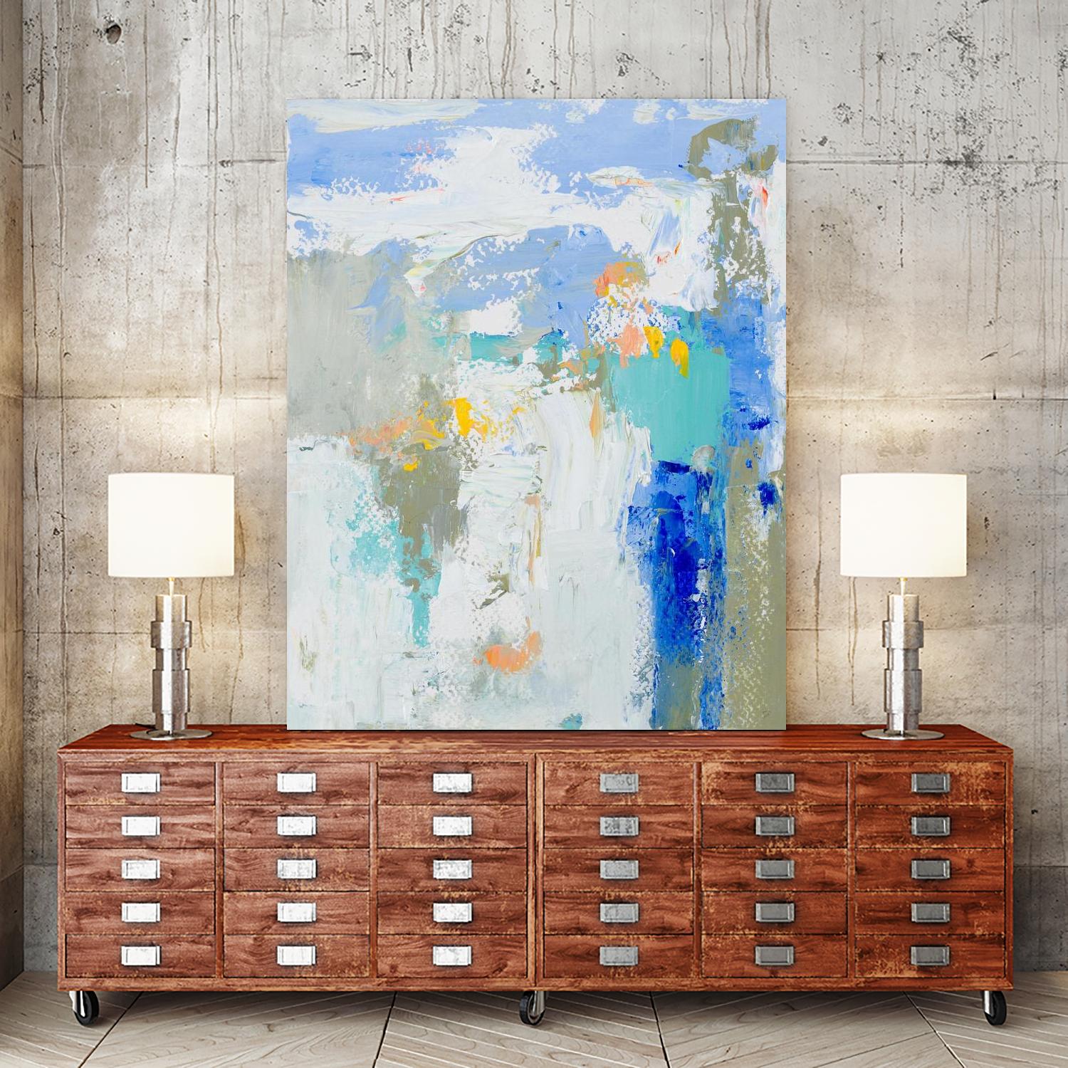 Beachside I by Lanie Loreth on GIANT ART - abstract 