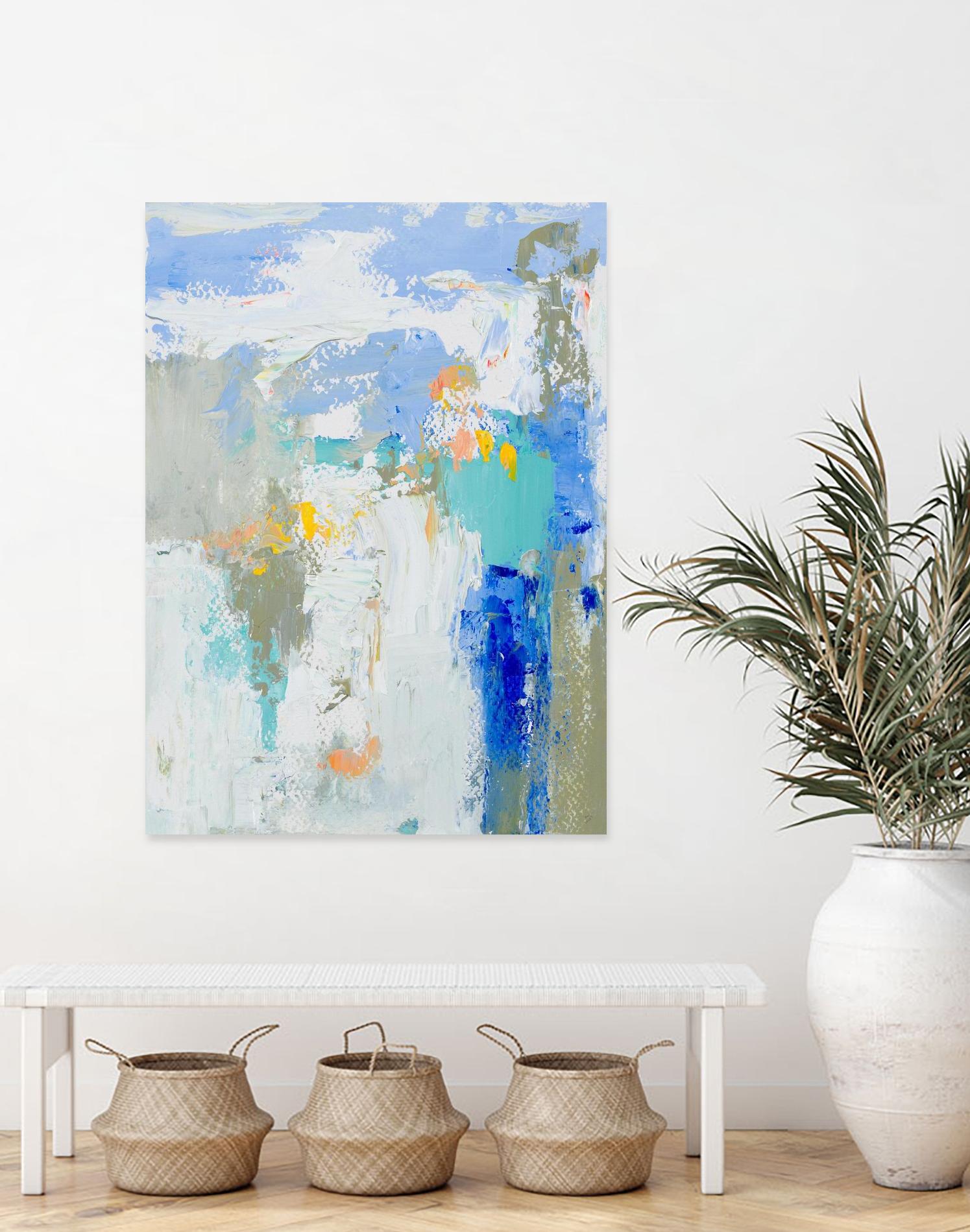 Beachside I by Lanie Loreth on GIANT ART - abstract 