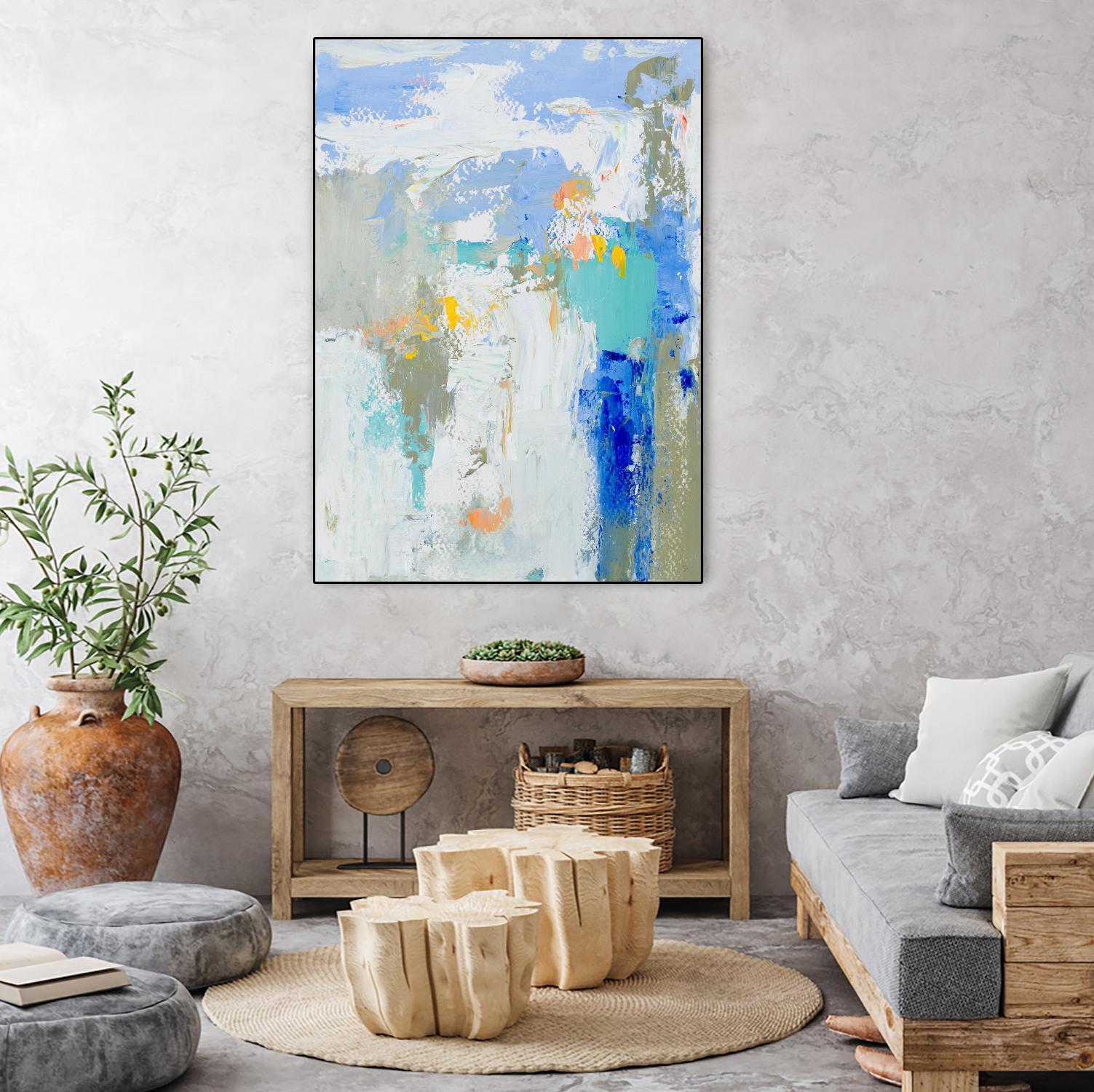 Beachside I by Lanie Loreth on GIANT ART - abstract 