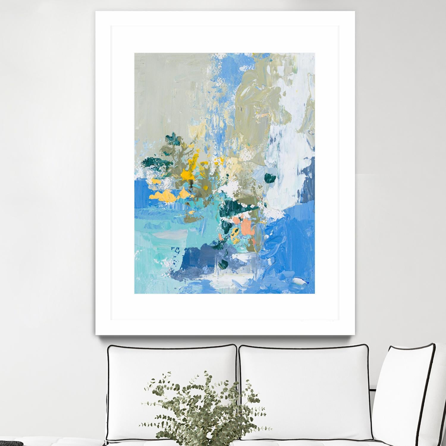 Beachside II by Lanie Loreth on GIANT ART - abstract 