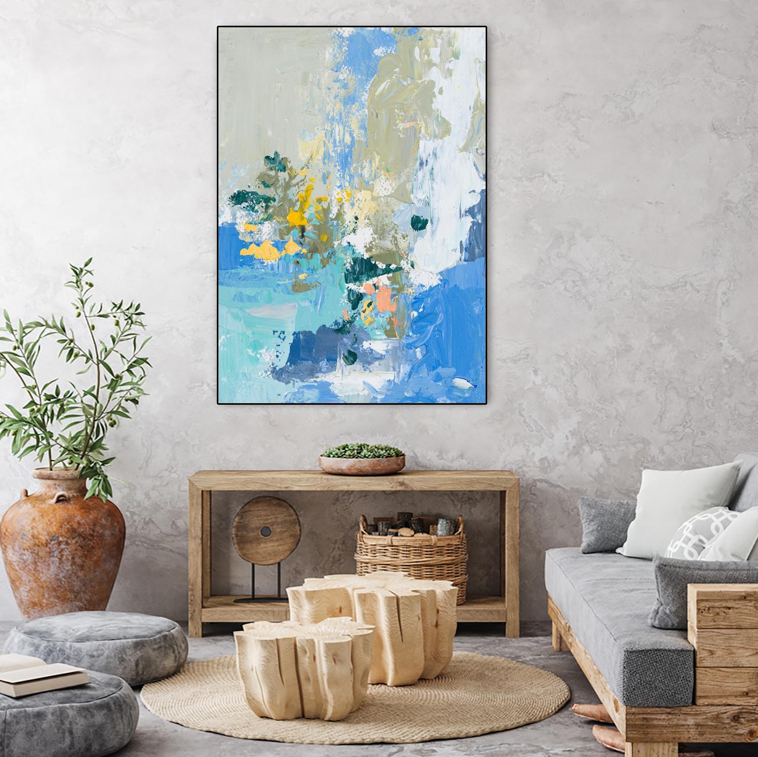 Beachside II by Lanie Loreth on GIANT ART - abstract 