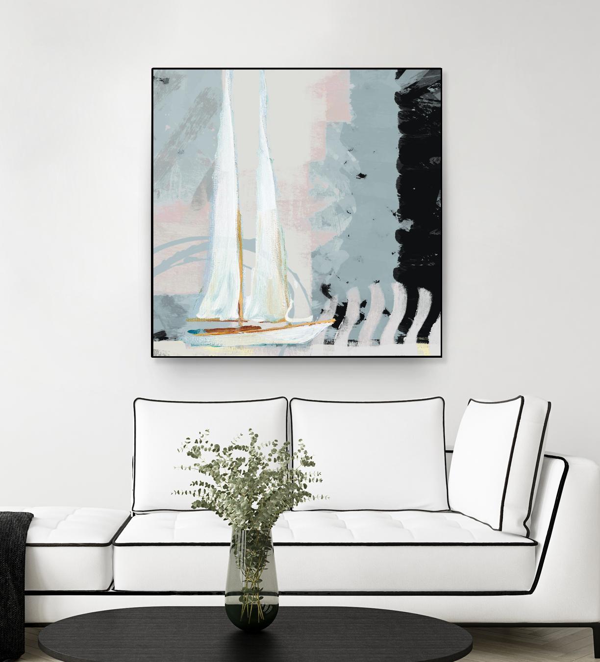 Boat Sailing II by Dan Meneely on GIANT ART - coastal 