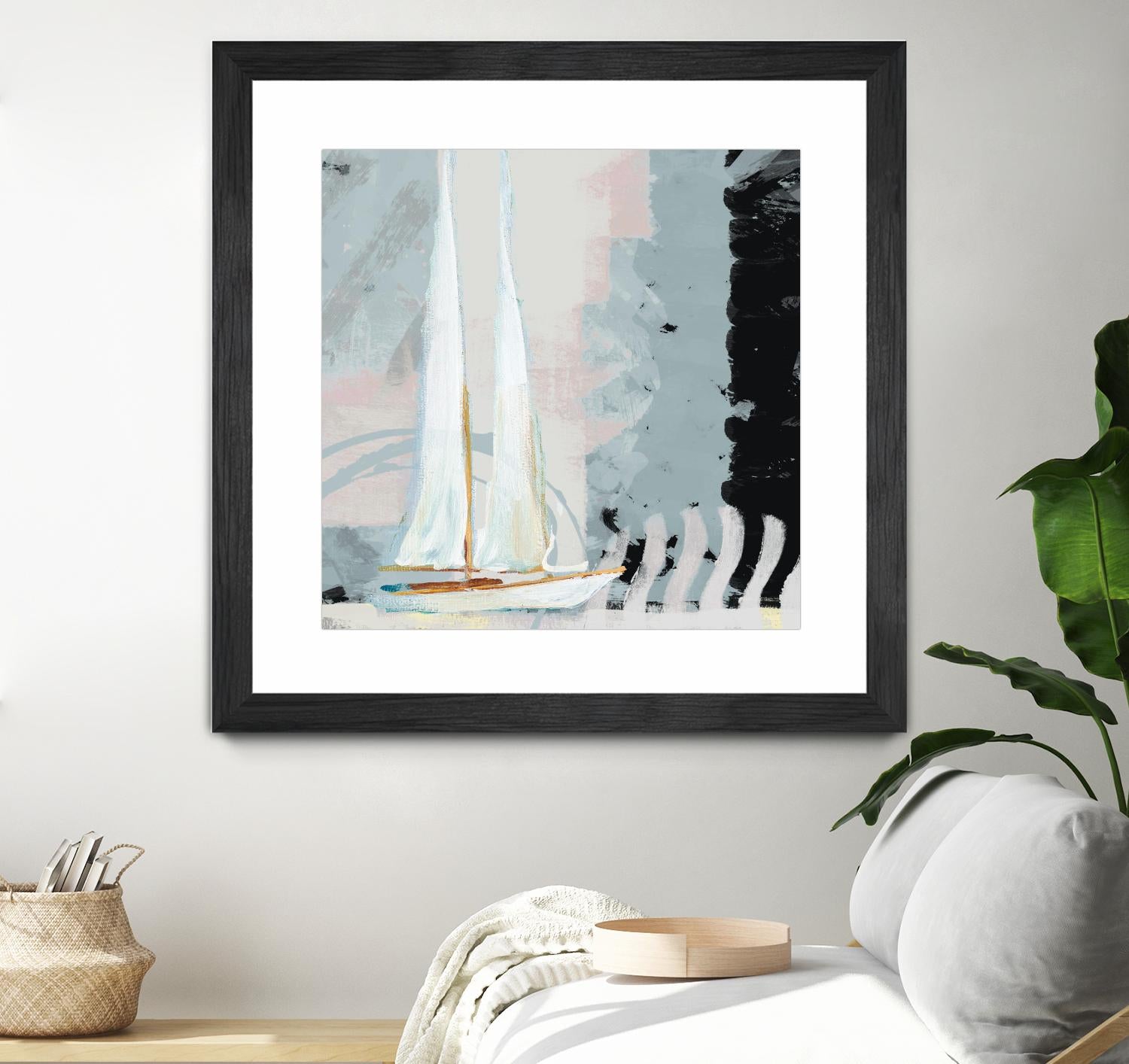 Boat Sailing II by Dan Meneely on GIANT ART - coastal 