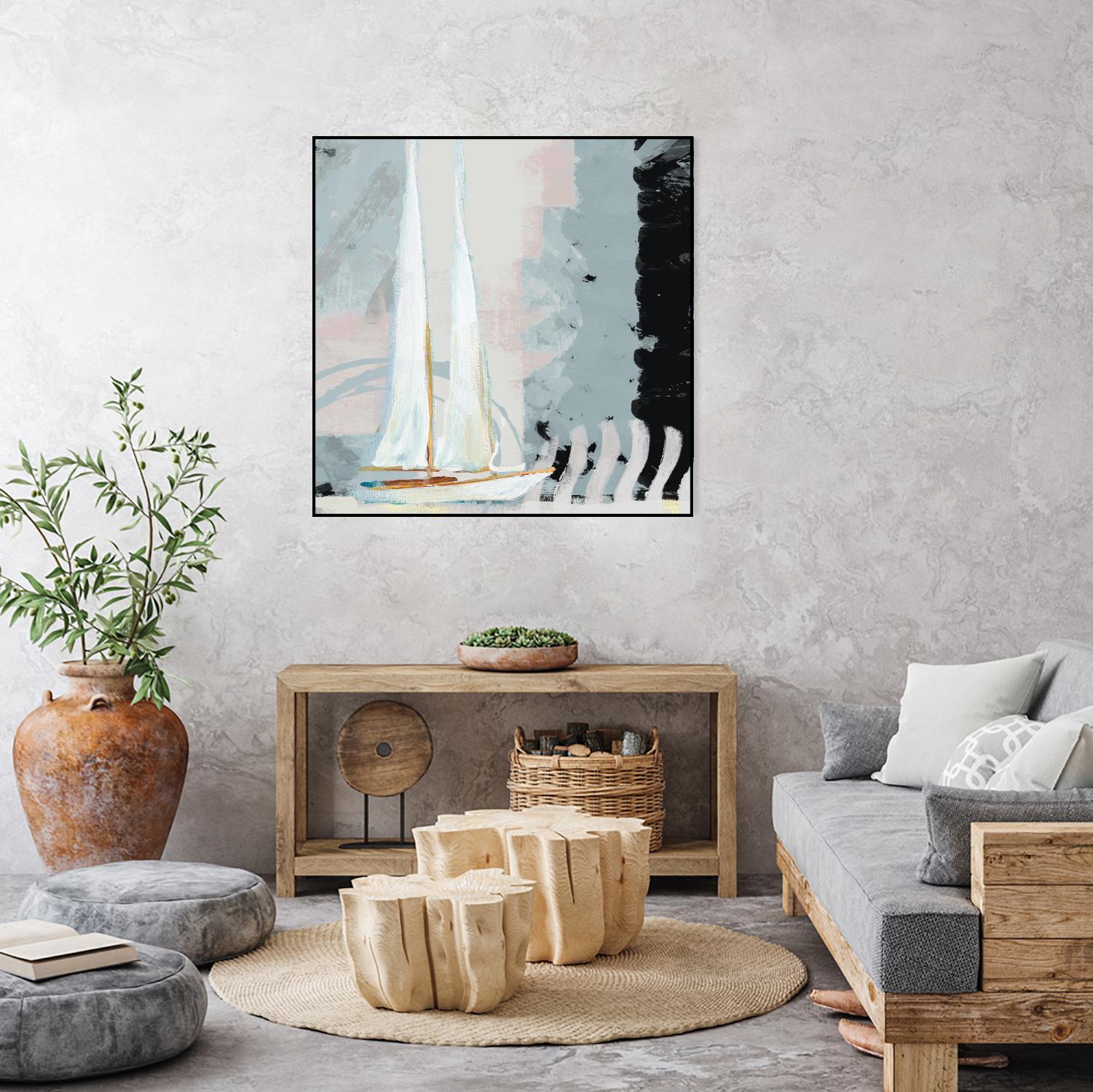 Boat Sailing II by Dan Meneely on GIANT ART - coastal 