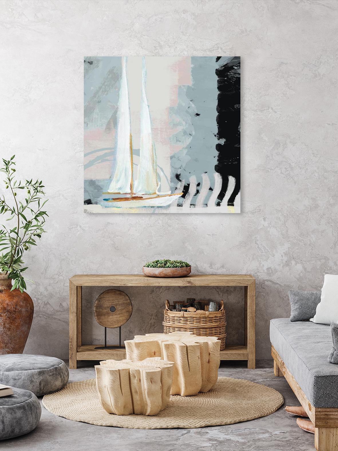 Boat Sailing II by Dan Meneely on GIANT ART - coastal 