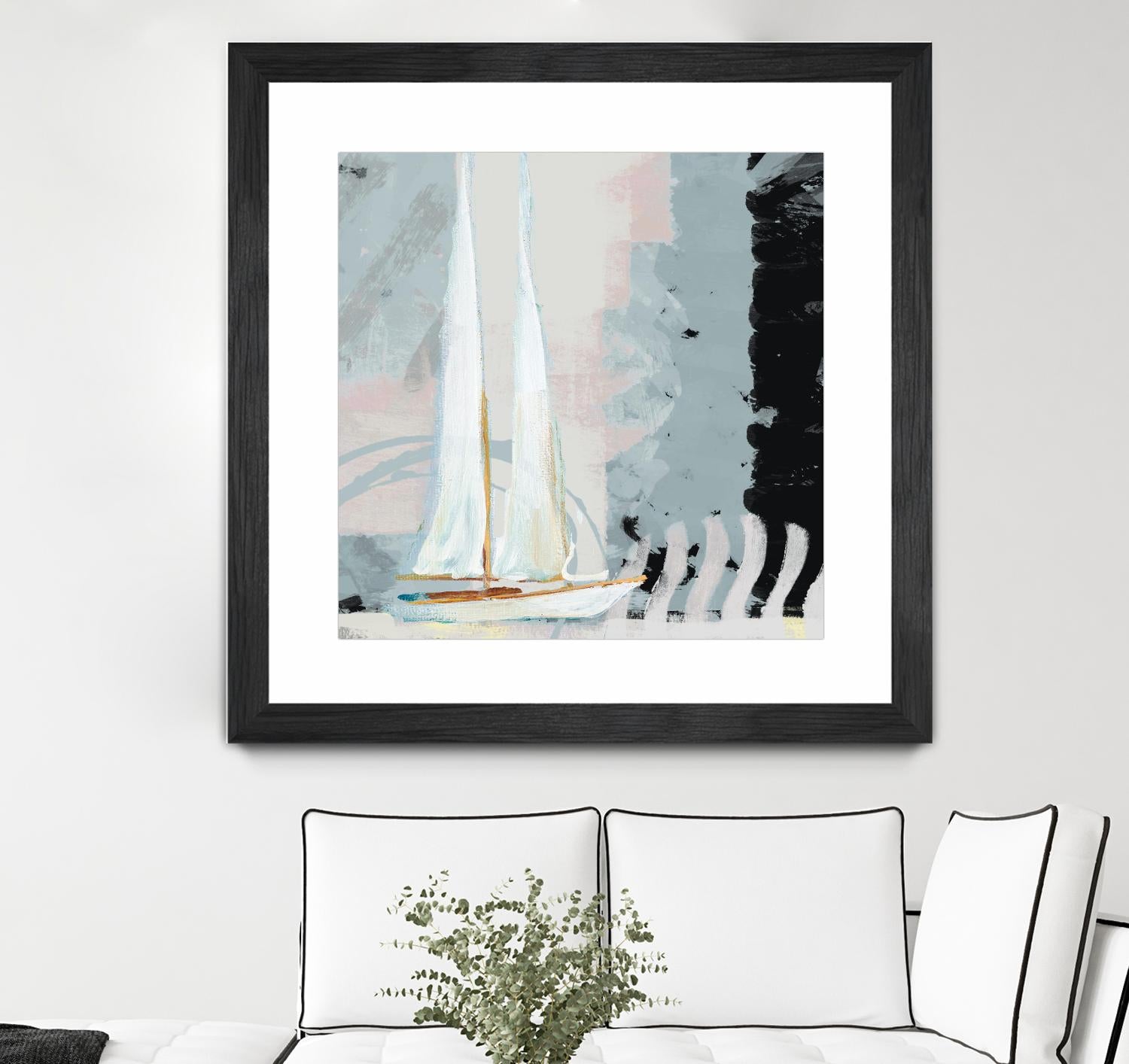 Boat Sailing II by Dan Meneely on GIANT ART - coastal 