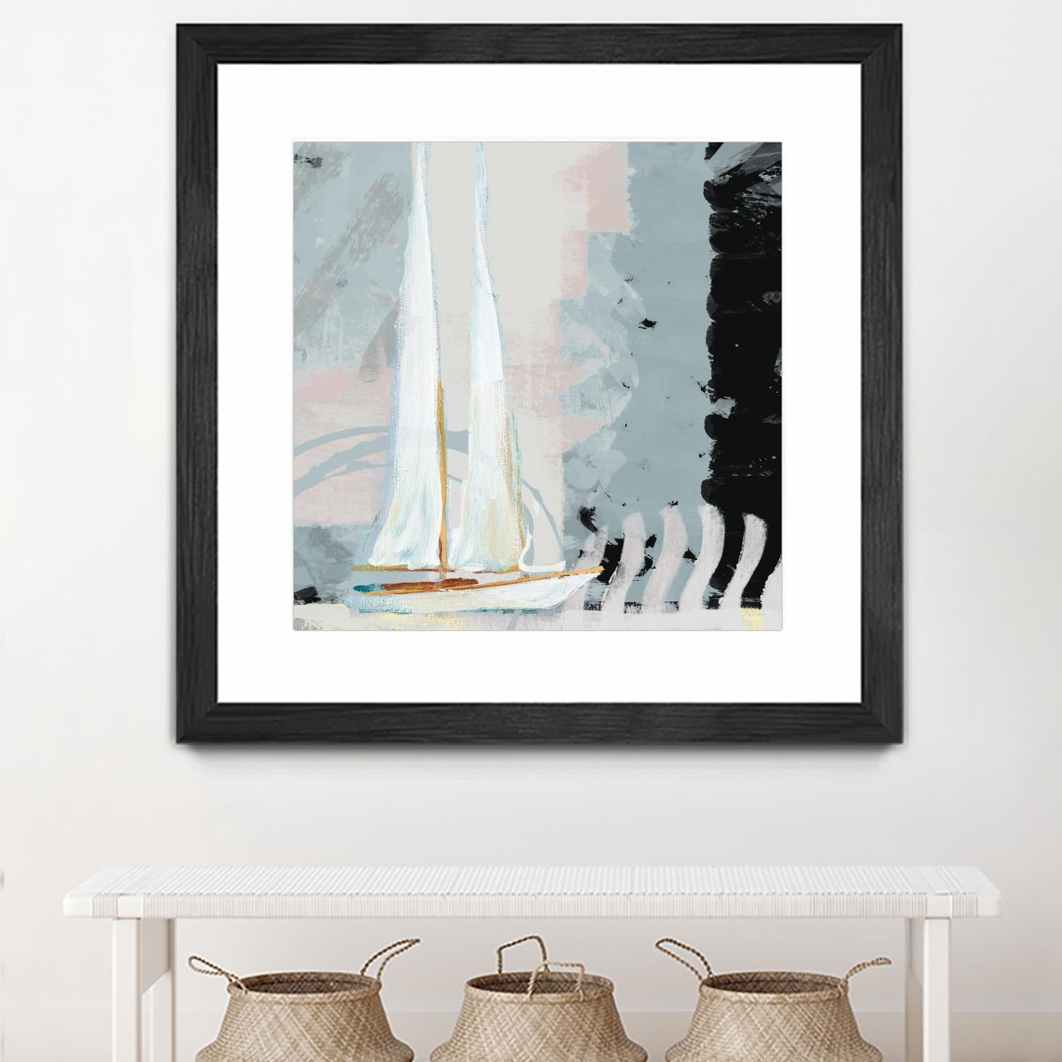 Boat Sailing II by Dan Meneely on GIANT ART - coastal 