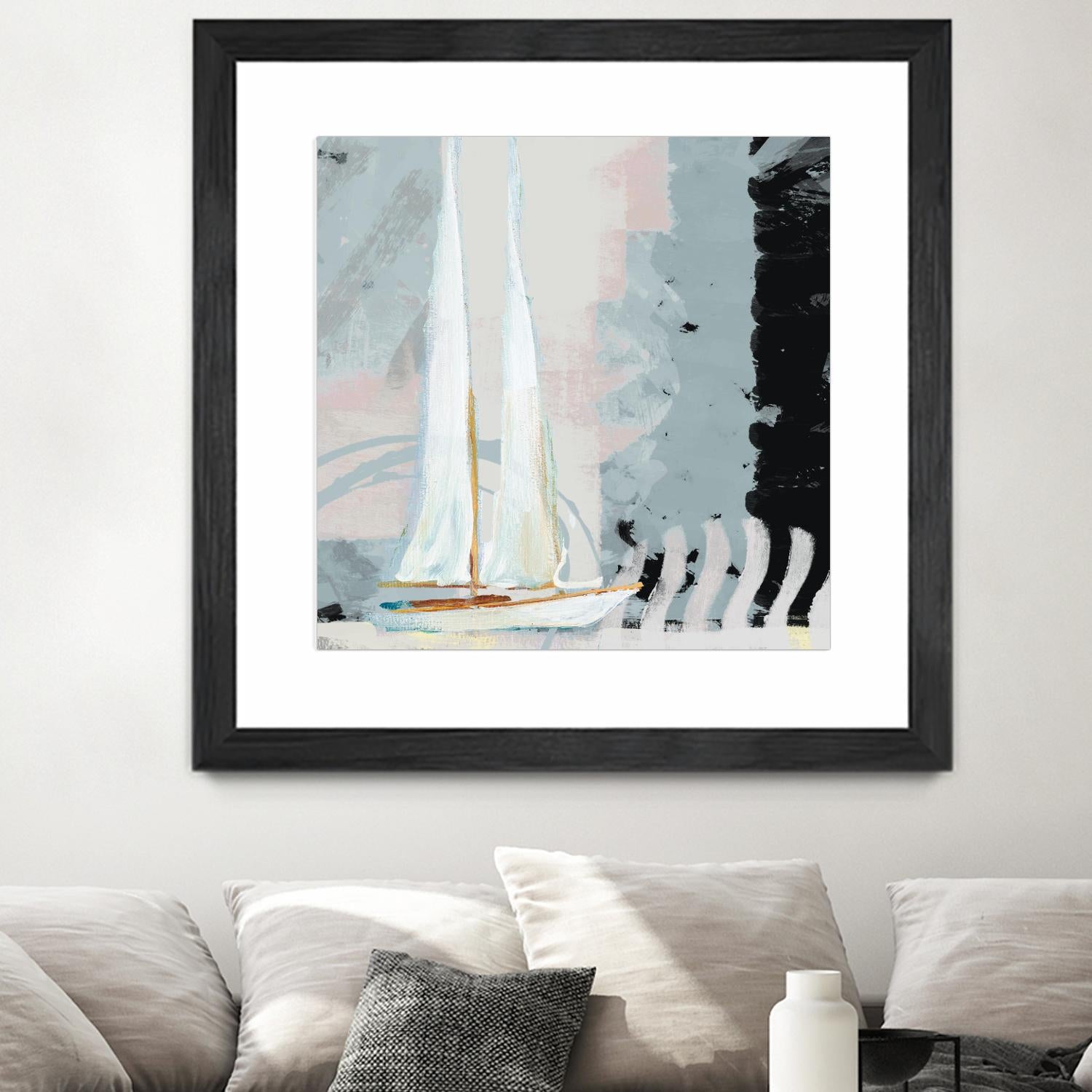 Boat Sailing II by Dan Meneely on GIANT ART - coastal 