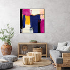 Spontaneous by Lanie Loreth on GIANT ART - pink Abstract