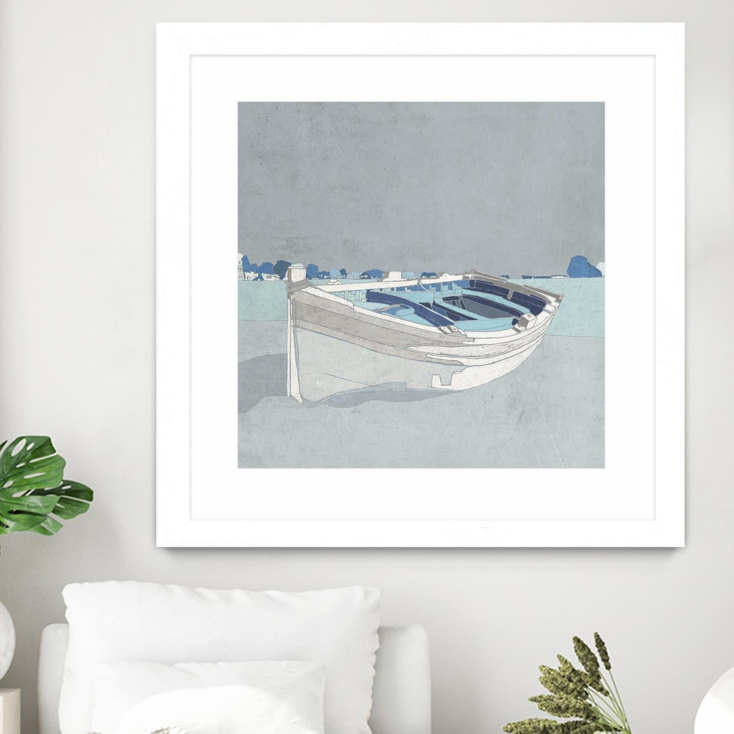 Docked Ashore II by Ynon Mabat on GIANT ART - coastal 