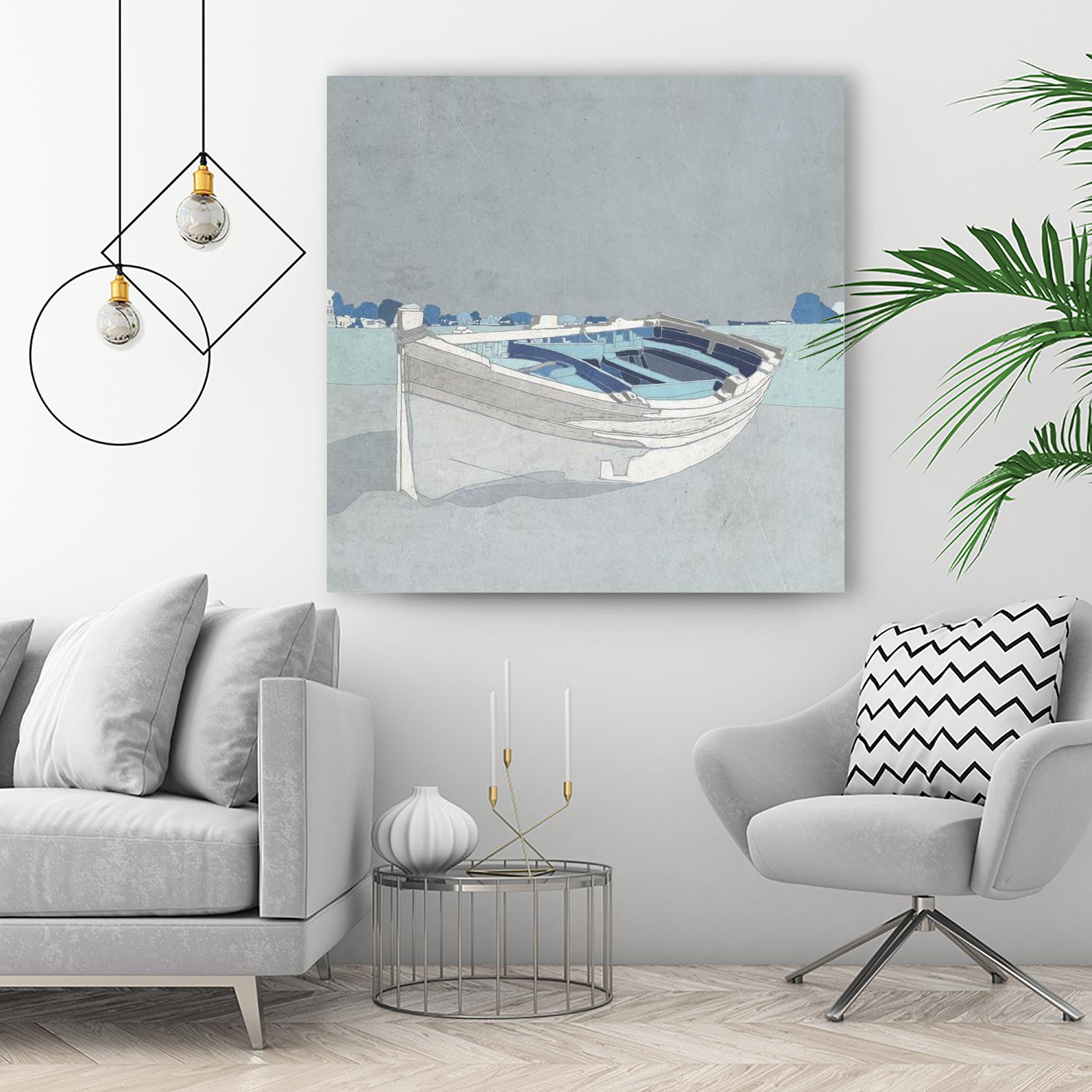 Docked Ashore II by Ynon Mabat on GIANT ART - coastal 