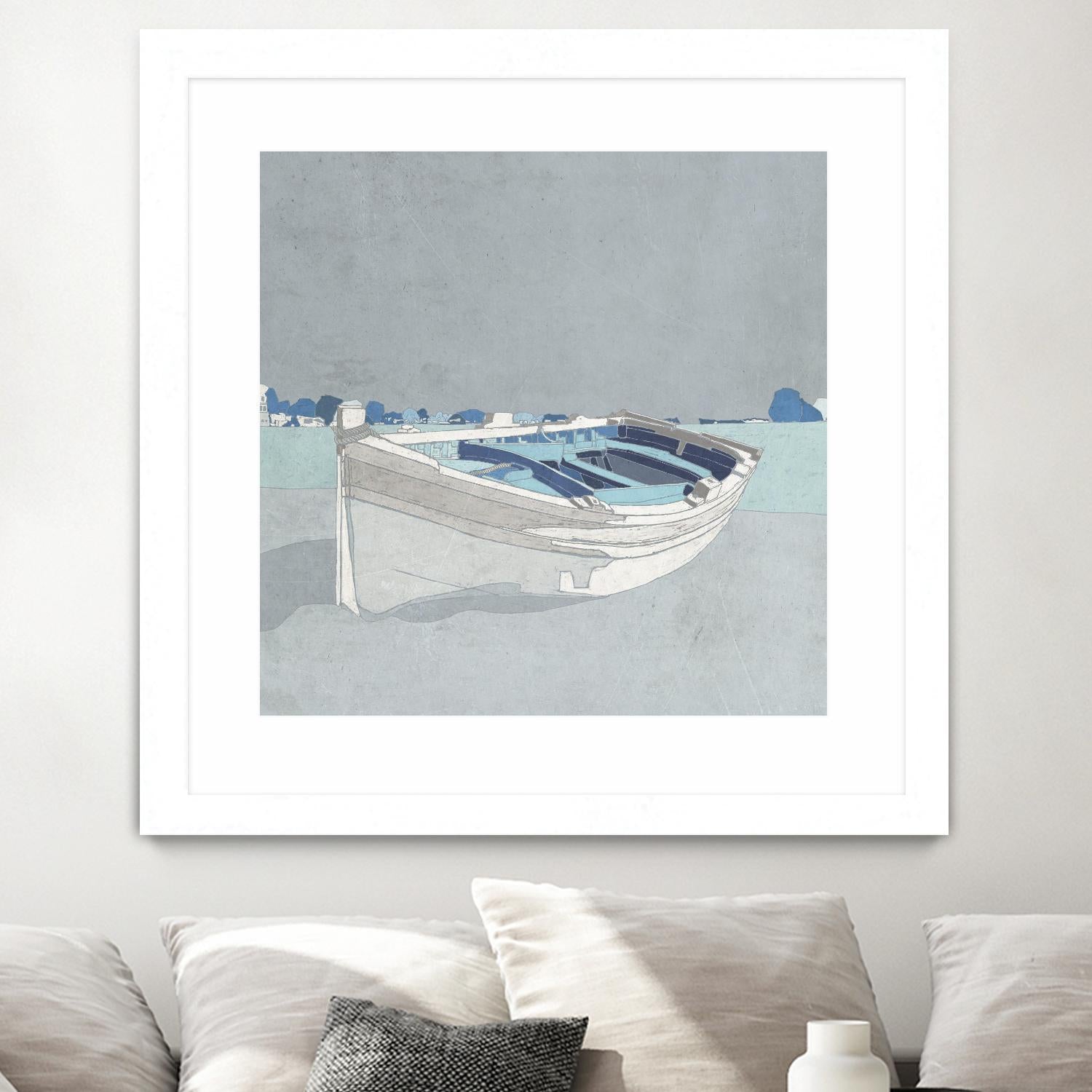 Docked Ashore II by Ynon Mabat on GIANT ART - coastal 