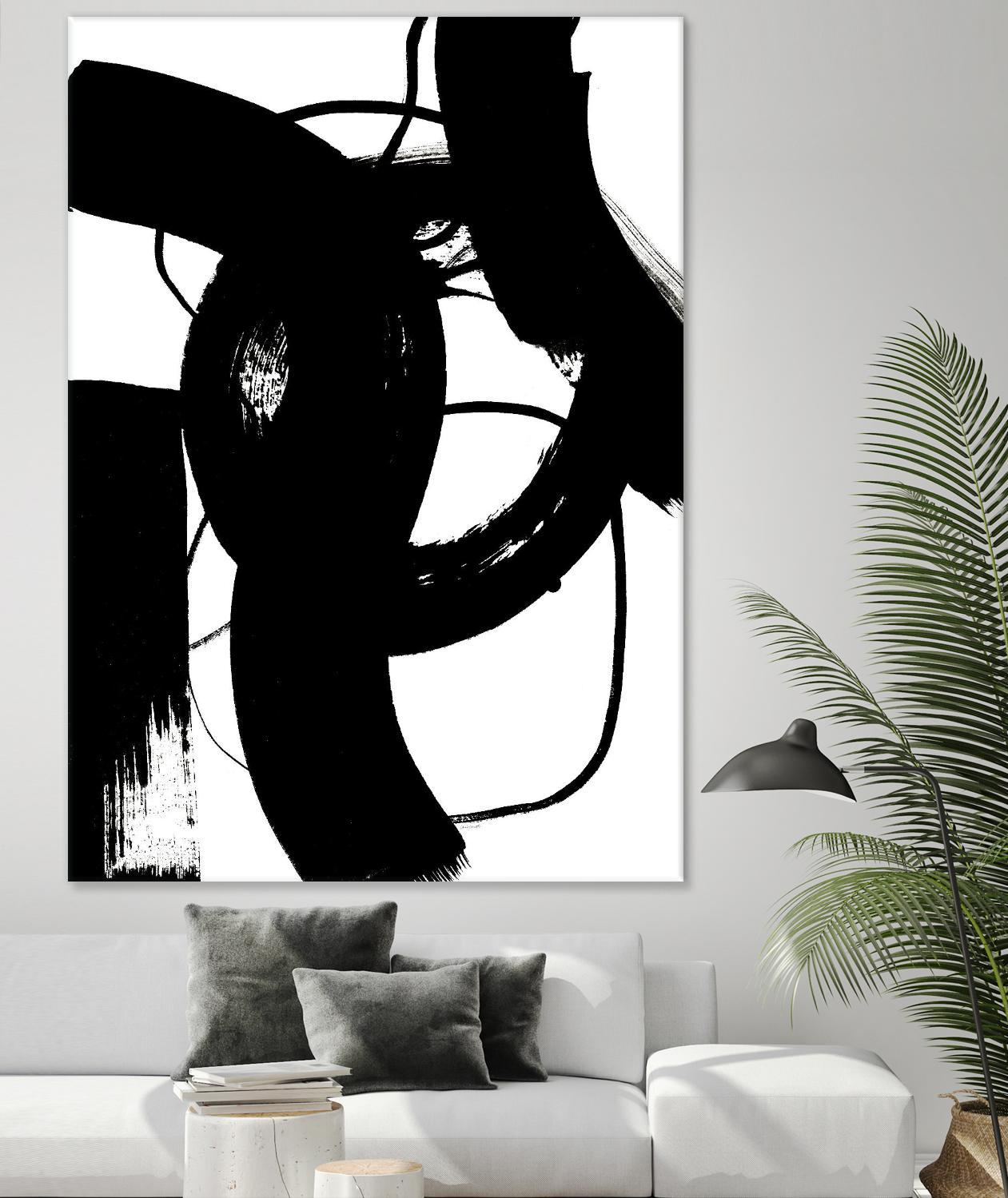 BlackThoroughfares II by Lanie Loreth on GIANT ART - white black & white 