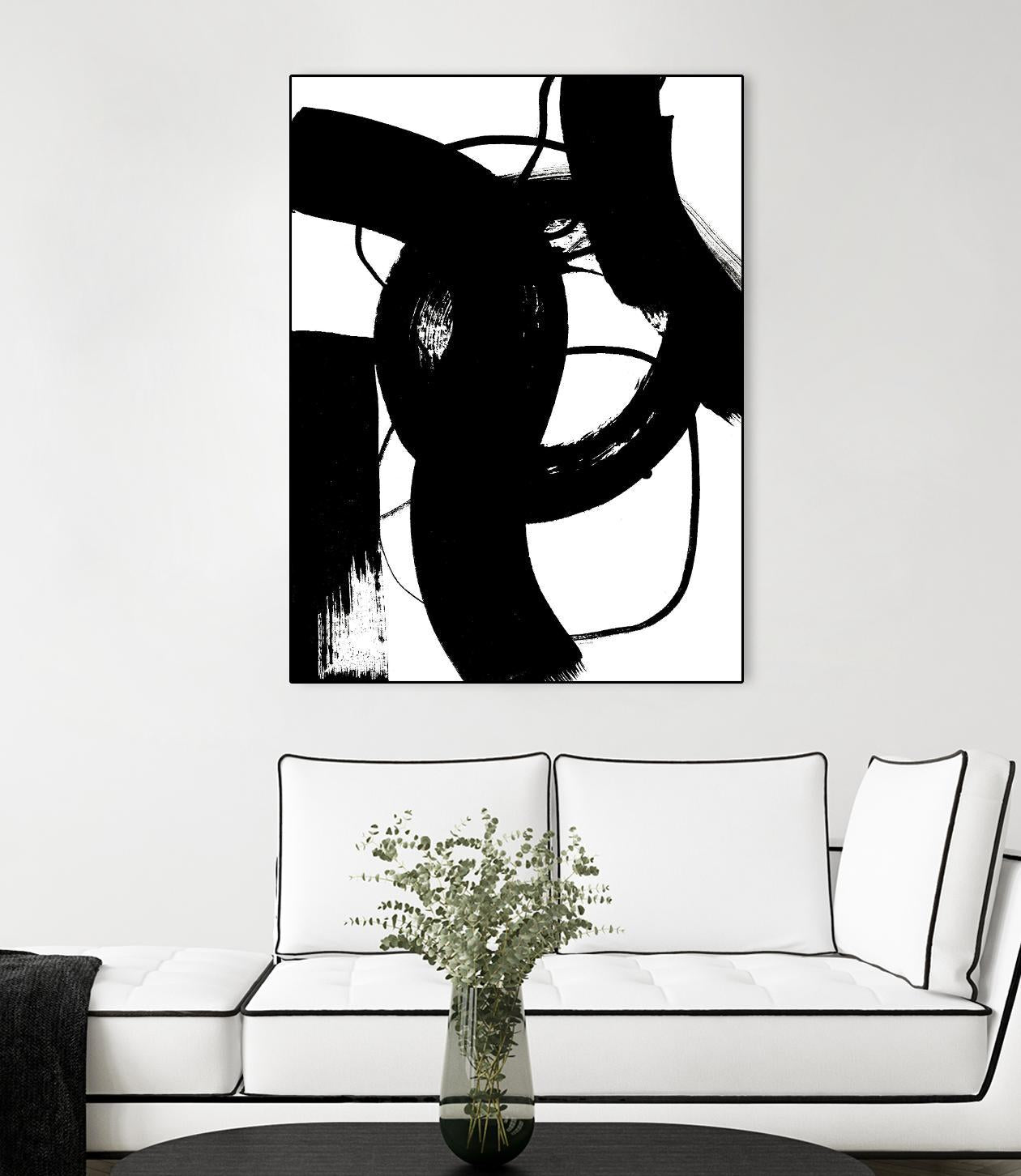 BlackThoroughfares II by Lanie Loreth on GIANT ART - white black & white 