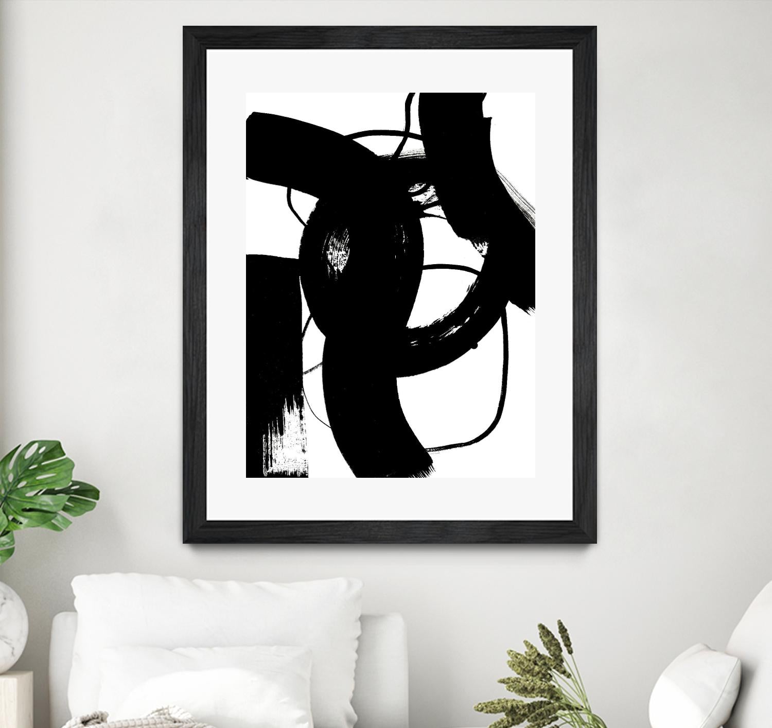 BlackThoroughfares II by Lanie Loreth on GIANT ART - white black & white 