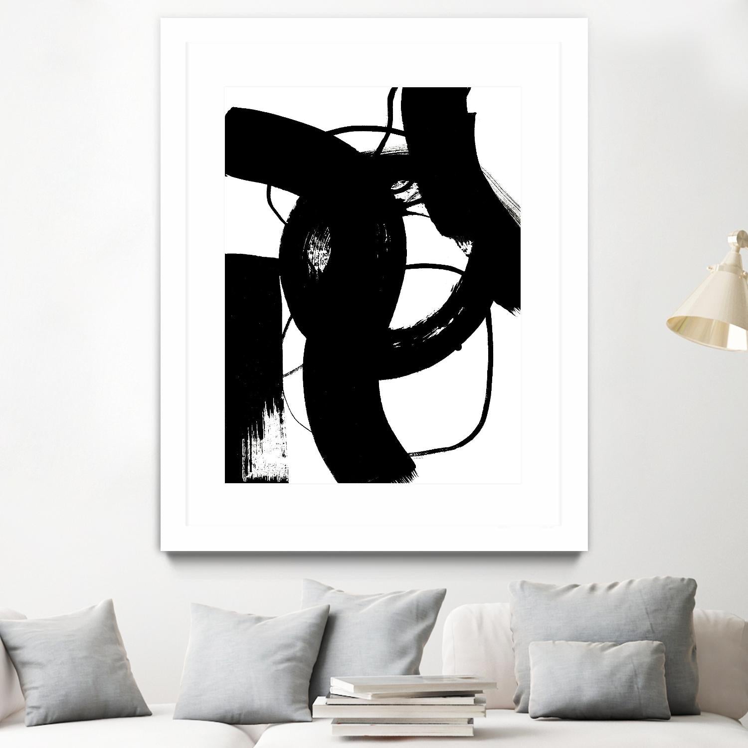 BlackThoroughfares II by Lanie Loreth on GIANT ART - white black & white 