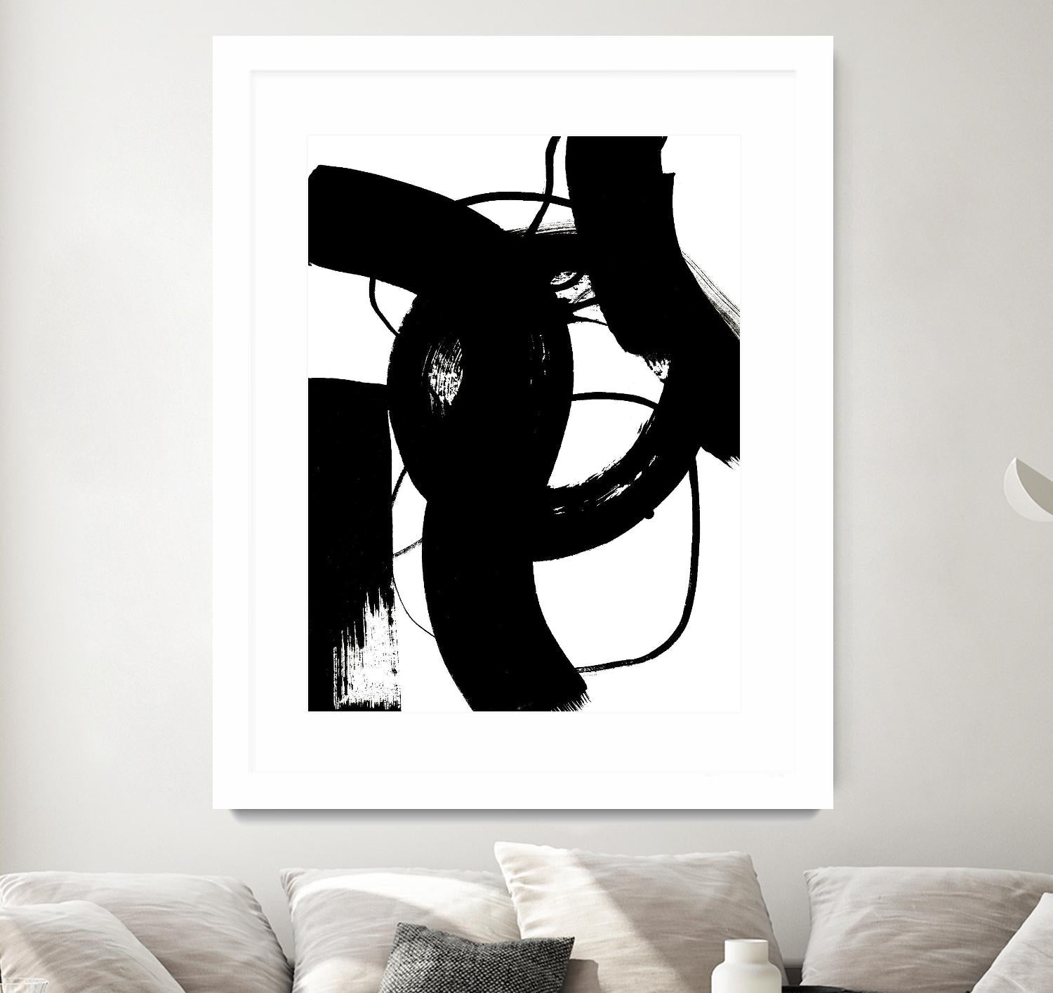 BlackThoroughfares II by Lanie Loreth on GIANT ART - white black & white 