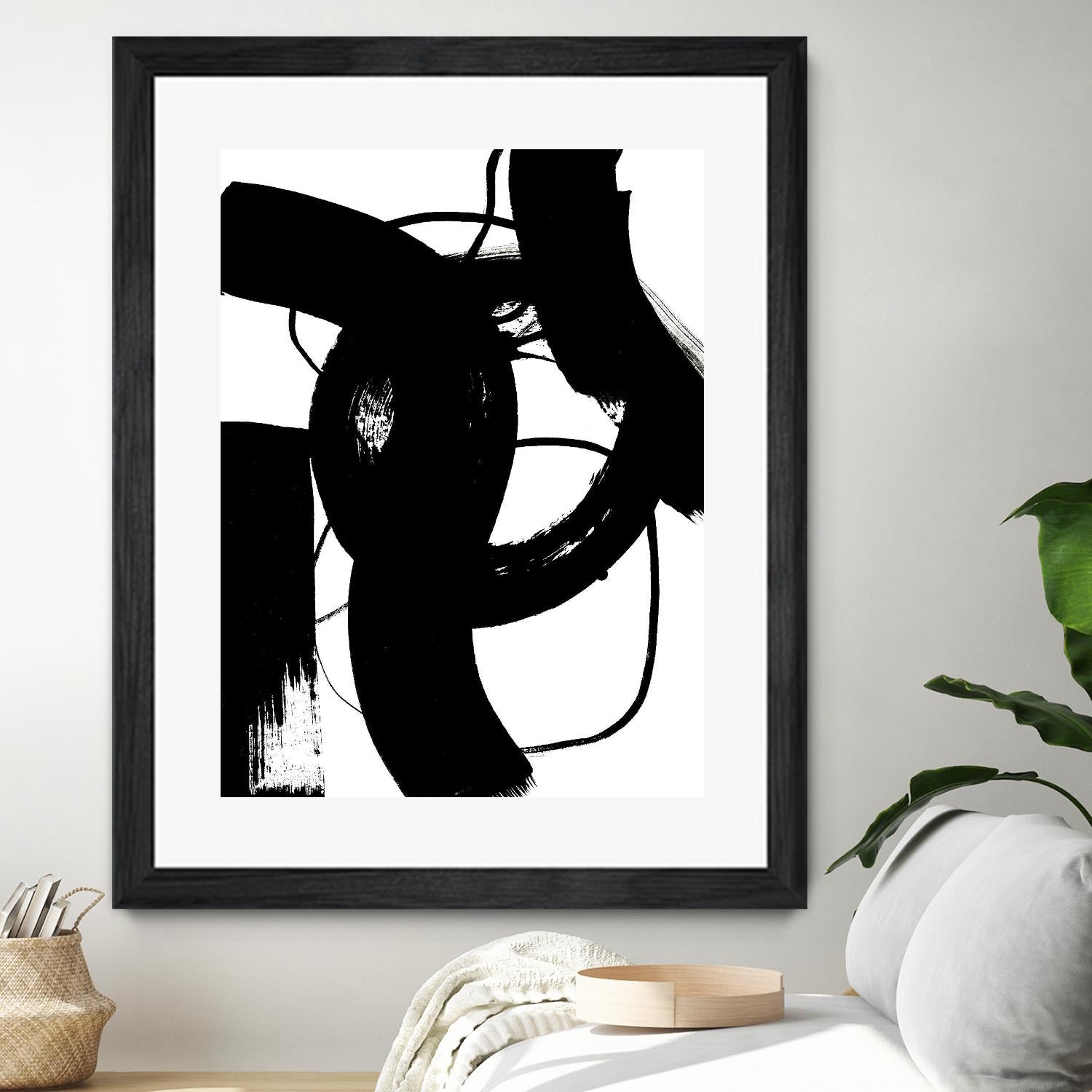 BlackThoroughfares II by Lanie Loreth on GIANT ART - white black & white 