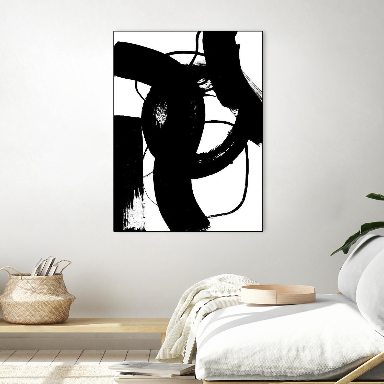 BlackThoroughfares II by Lanie Loreth on GIANT ART - white black & white 