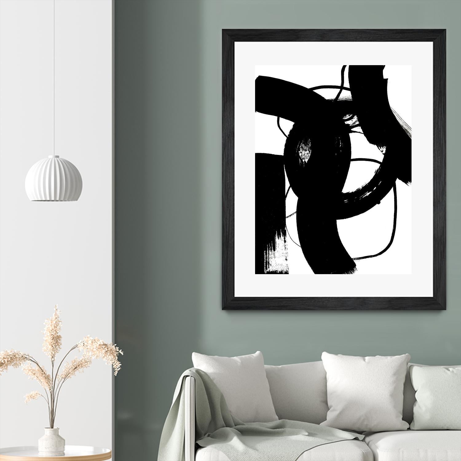 BlackThoroughfares II by Lanie Loreth on GIANT ART - white black & white 