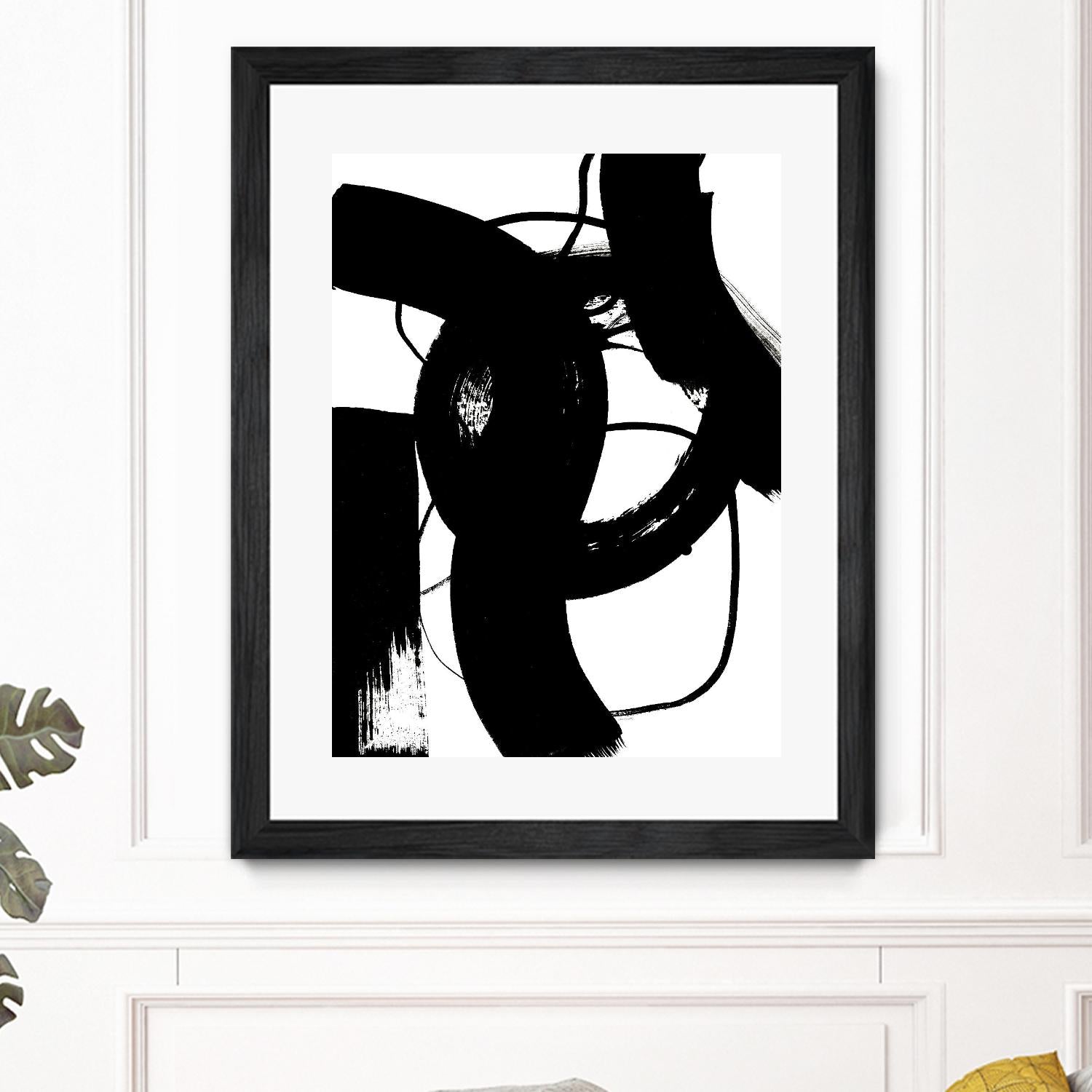 BlackThoroughfares II by Lanie Loreth on GIANT ART - white black & white 