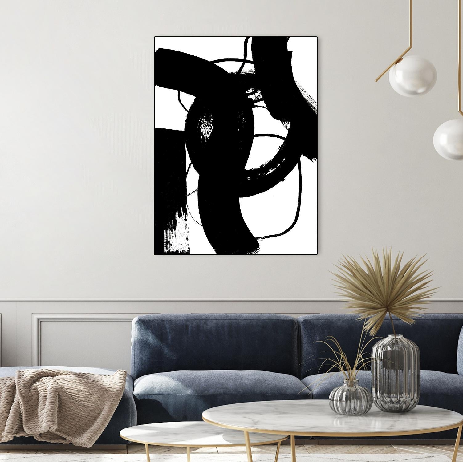 BlackThoroughfares II by Lanie Loreth on GIANT ART - white black & white 