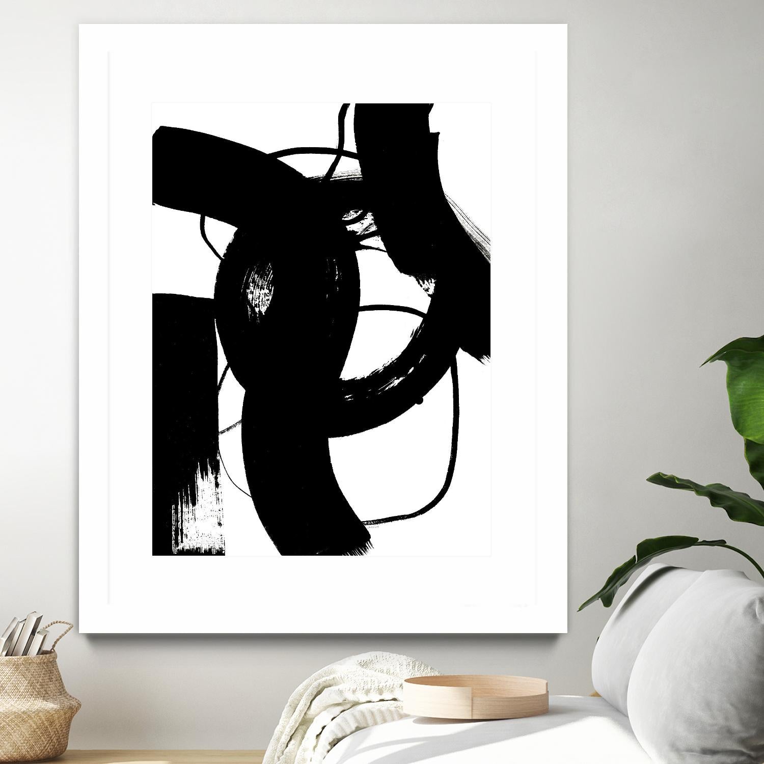 BlackThoroughfares II by Lanie Loreth on GIANT ART - white black & white 