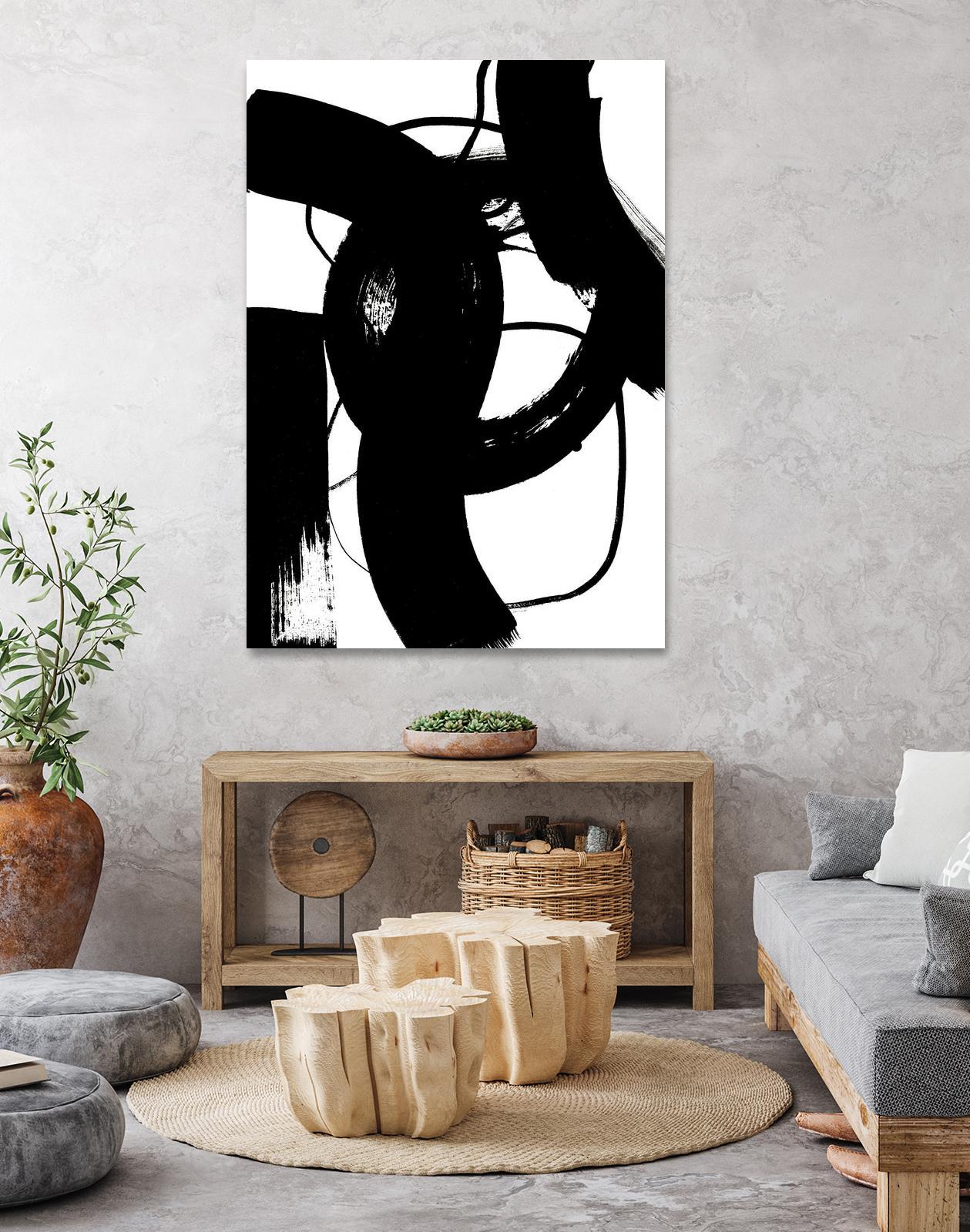 BlackThoroughfares II by Lanie Loreth on GIANT ART - white black & white 