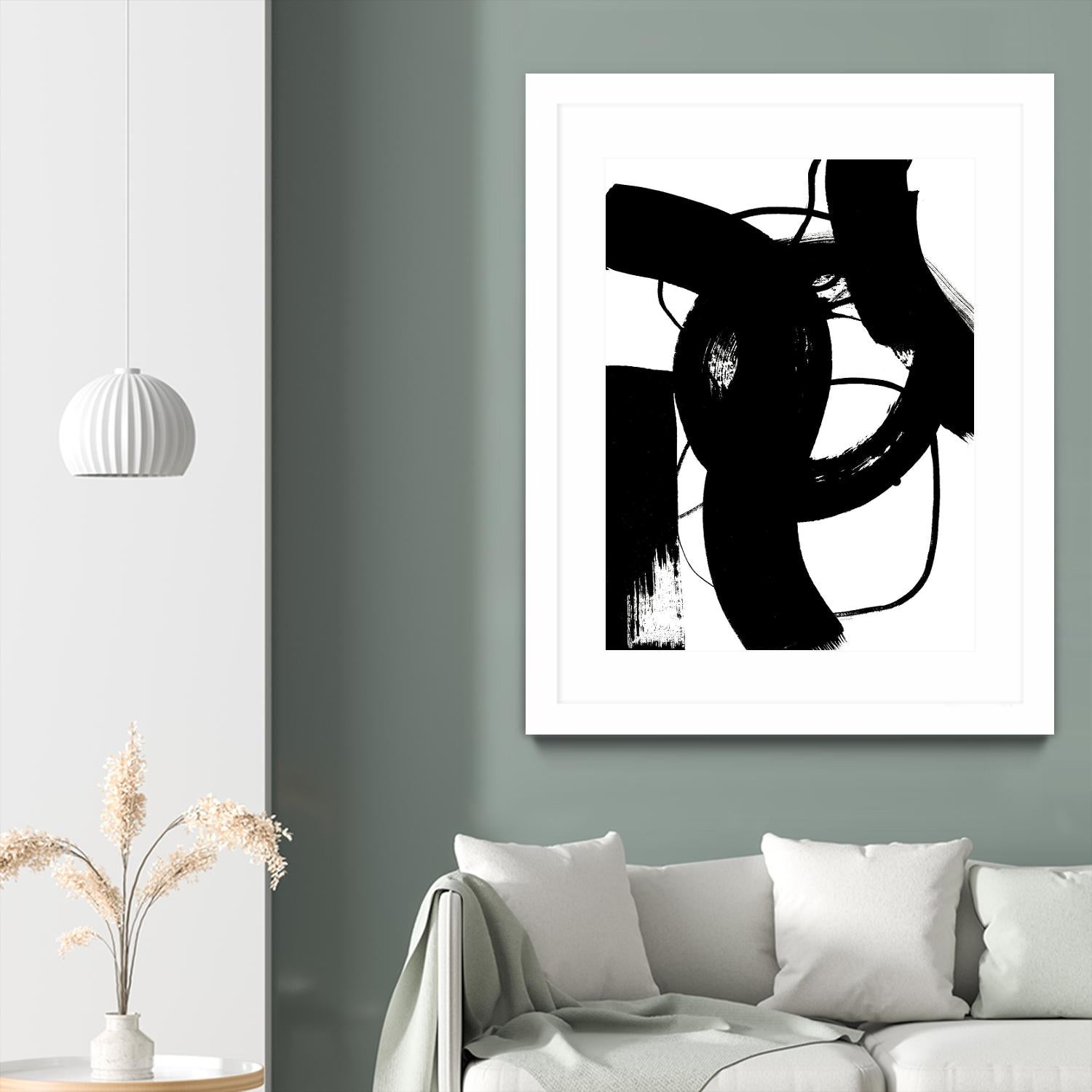 BlackThoroughfares II by Lanie Loreth on GIANT ART - white black & white 