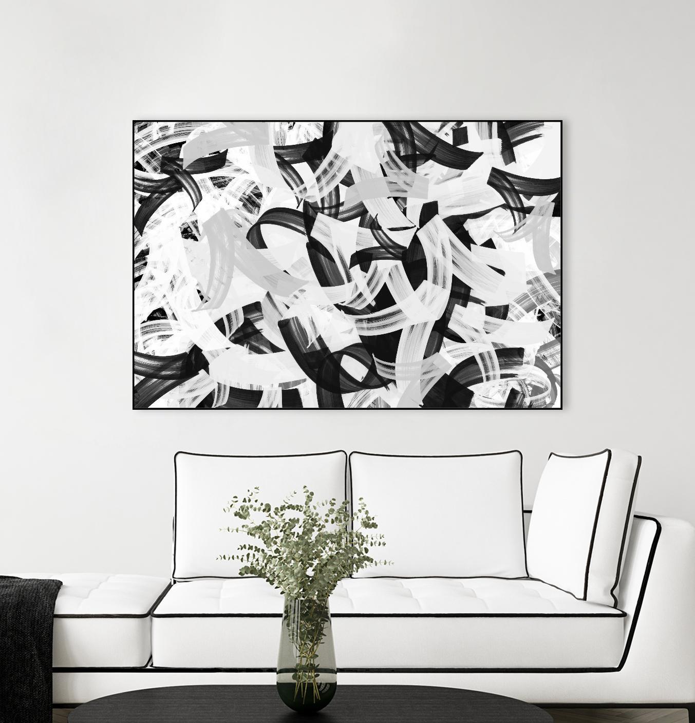 Mono-Magnum by Dan Meneely on GIANT ART - abstract 
