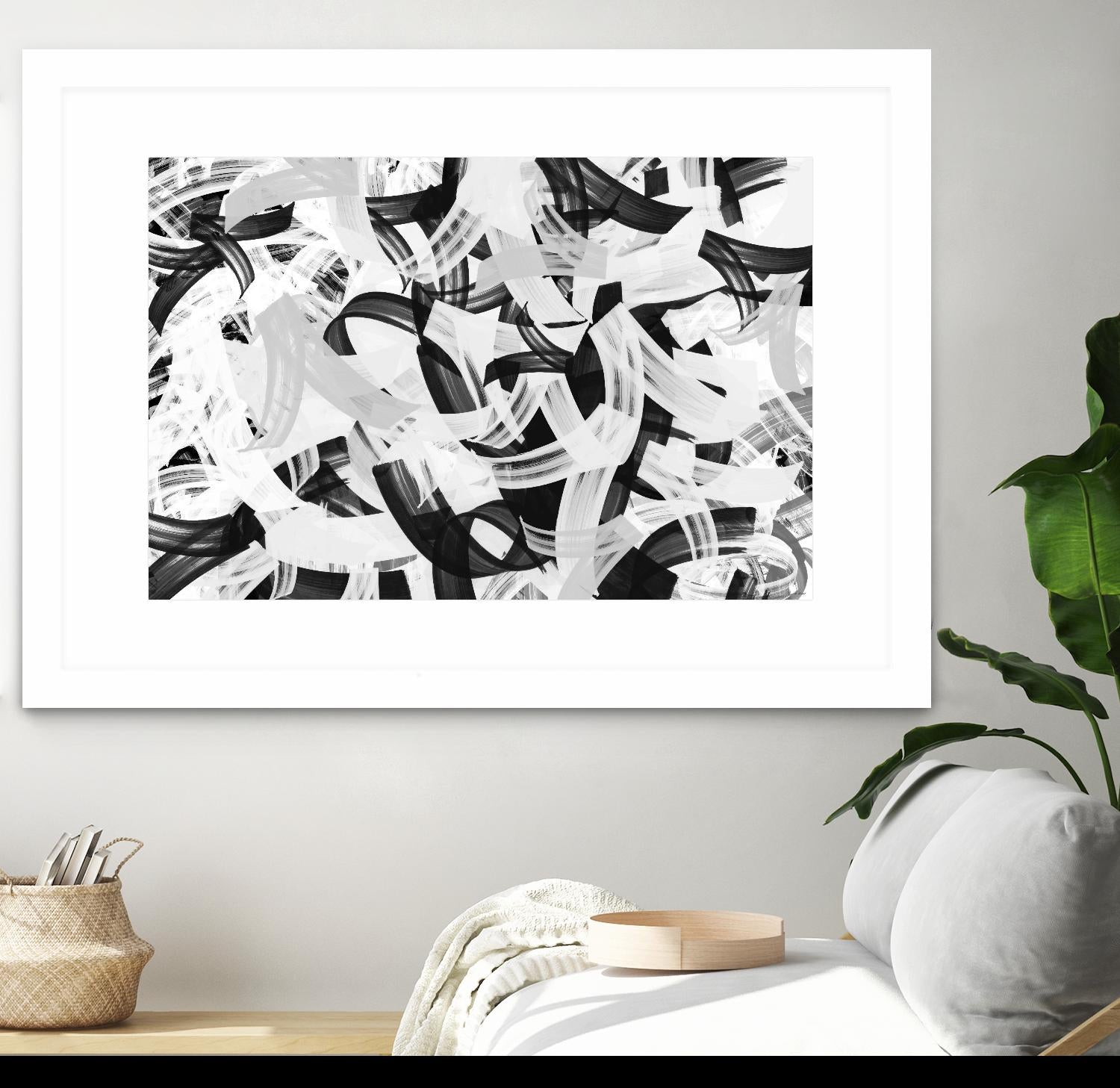 Mono-Magnum by Dan Meneely on GIANT ART - abstract 