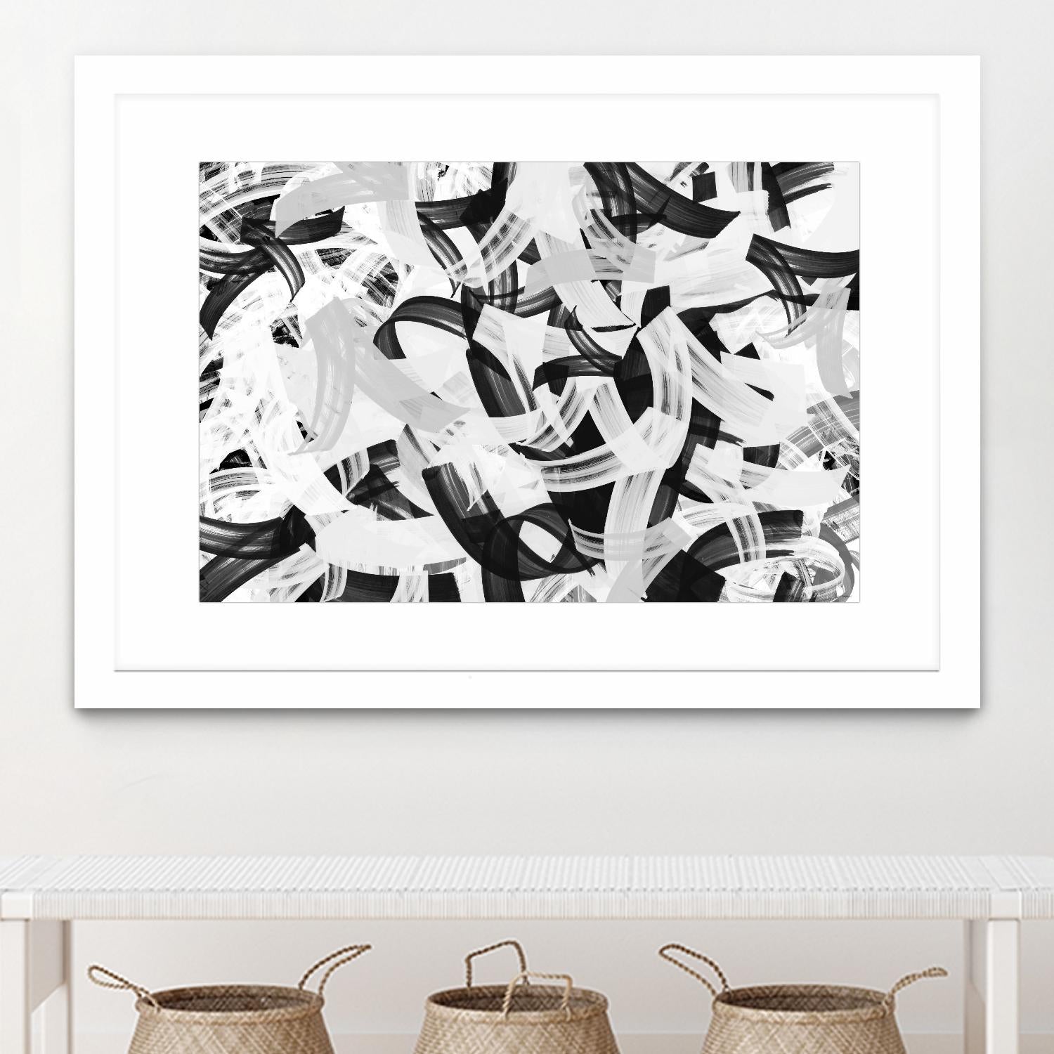 Mono-Magnum by Dan Meneely on GIANT ART - abstract 