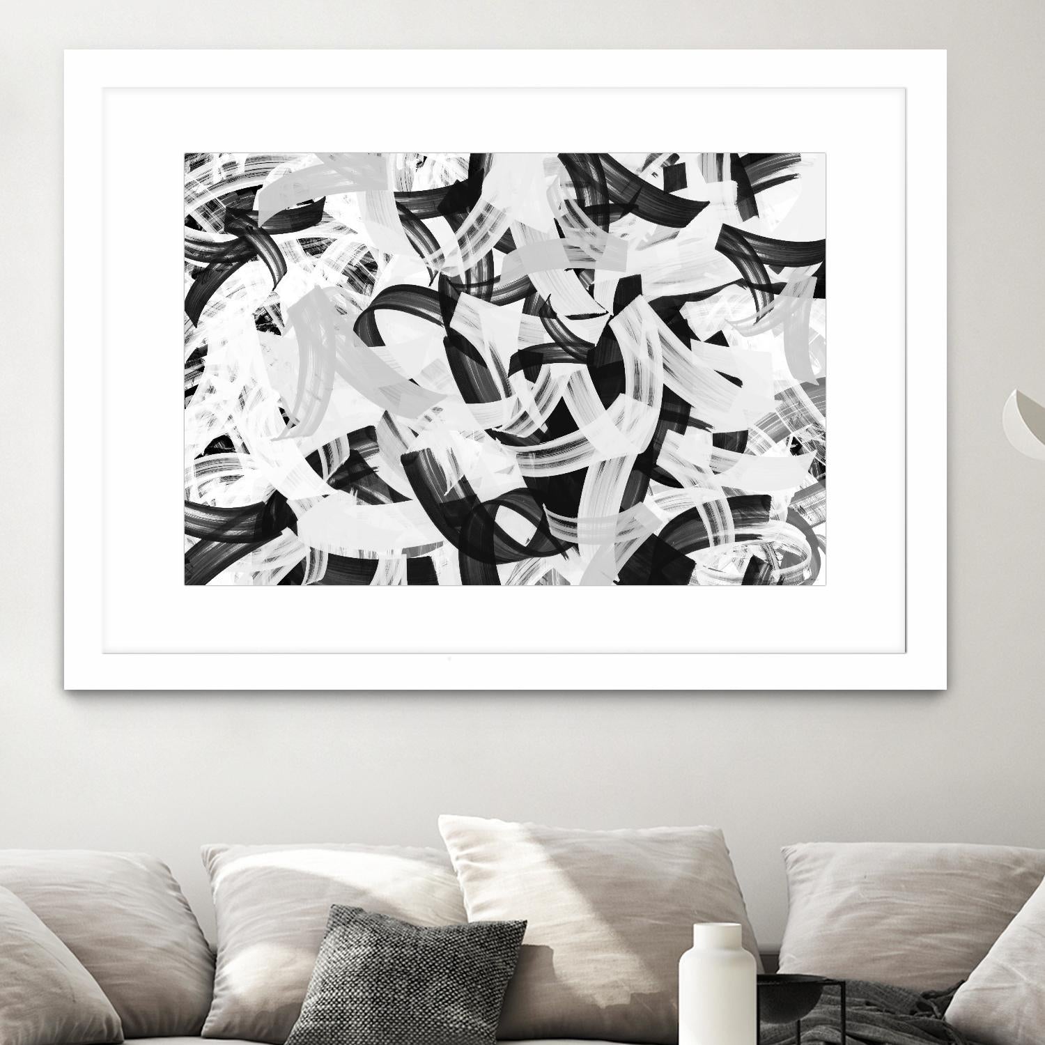 Mono-Magnum by Dan Meneely on GIANT ART - abstract 
