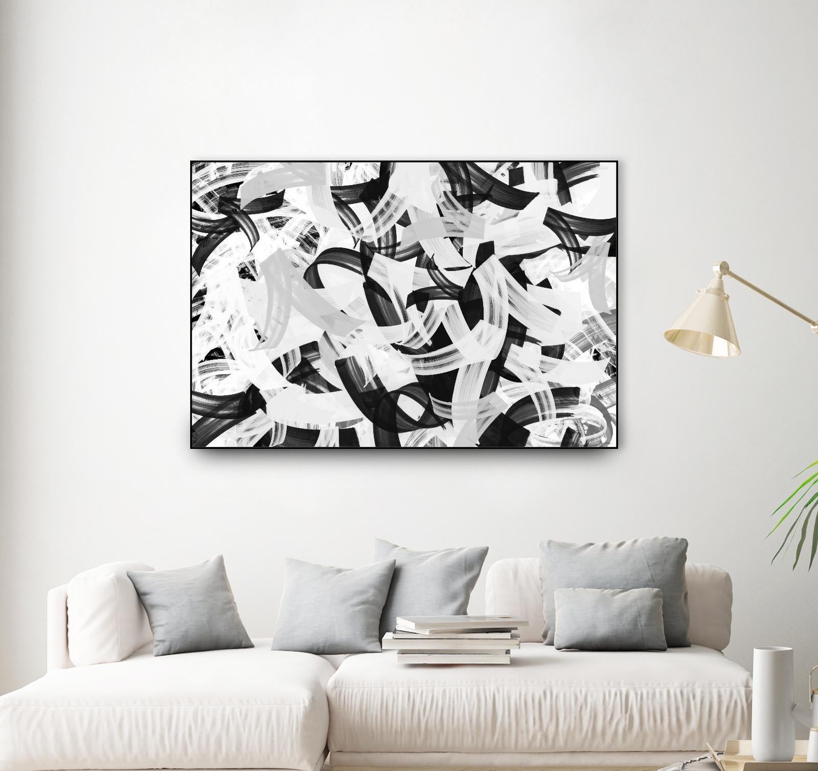 Mono-Magnum by Dan Meneely on GIANT ART - abstract 