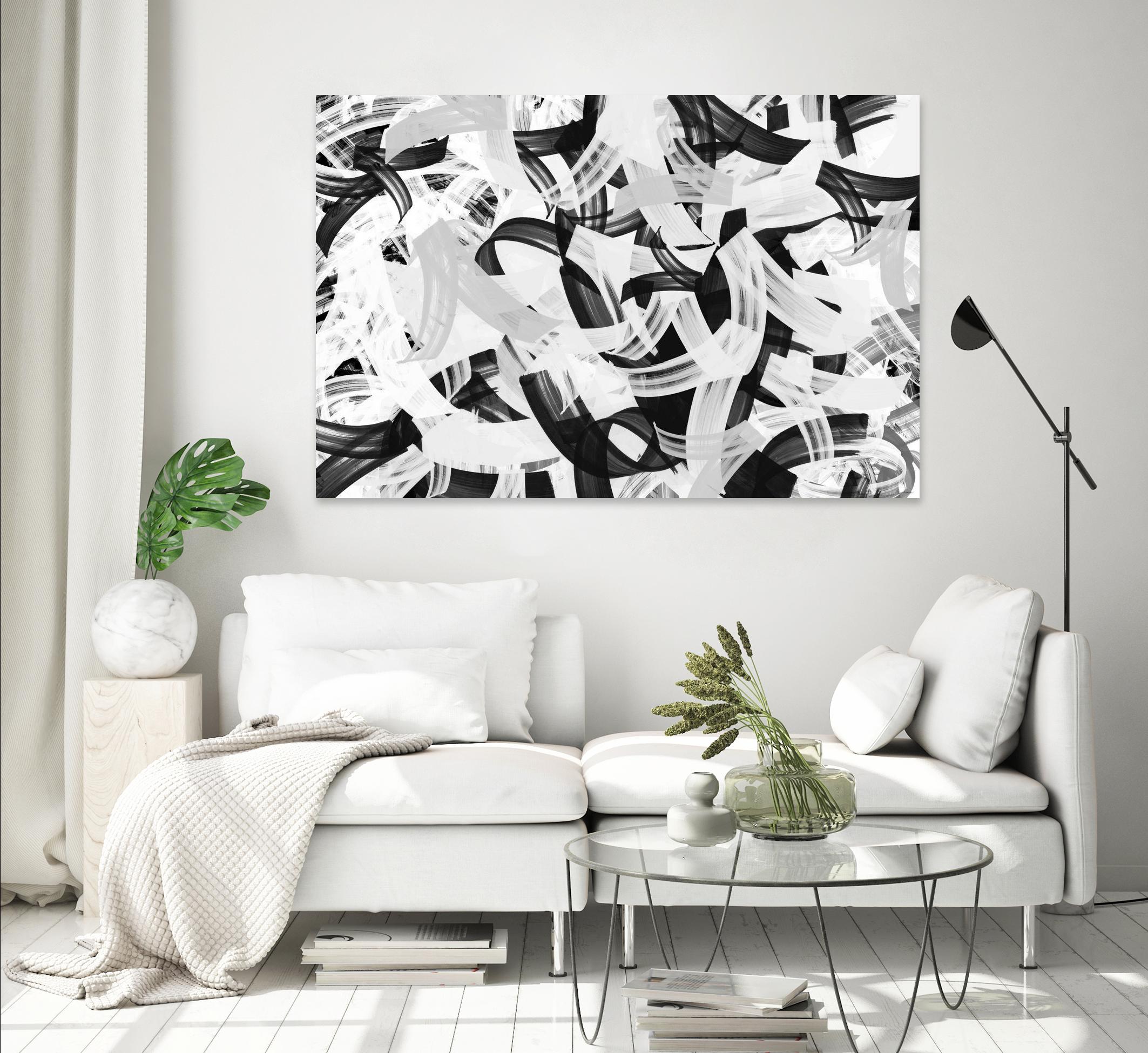 Mono-Magnum by Dan Meneely on GIANT ART - abstract 