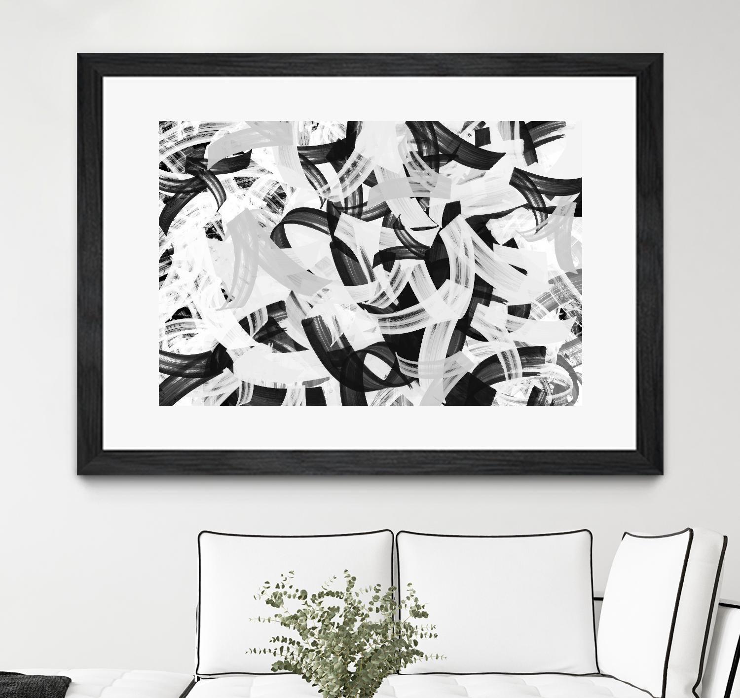 Mono-Magnum by Dan Meneely on GIANT ART - abstract 
