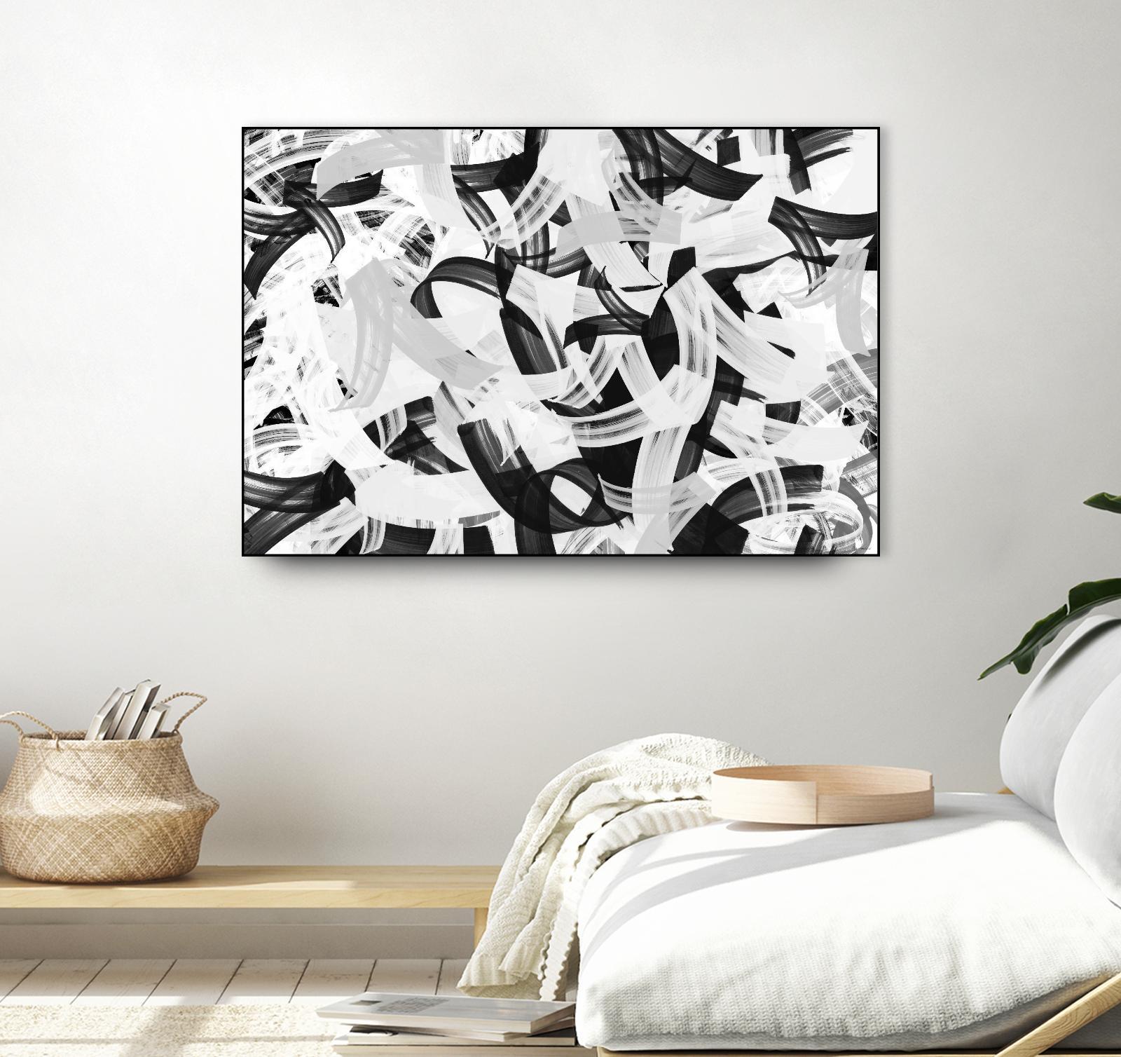 Mono-Magnum by Dan Meneely on GIANT ART - abstract 
